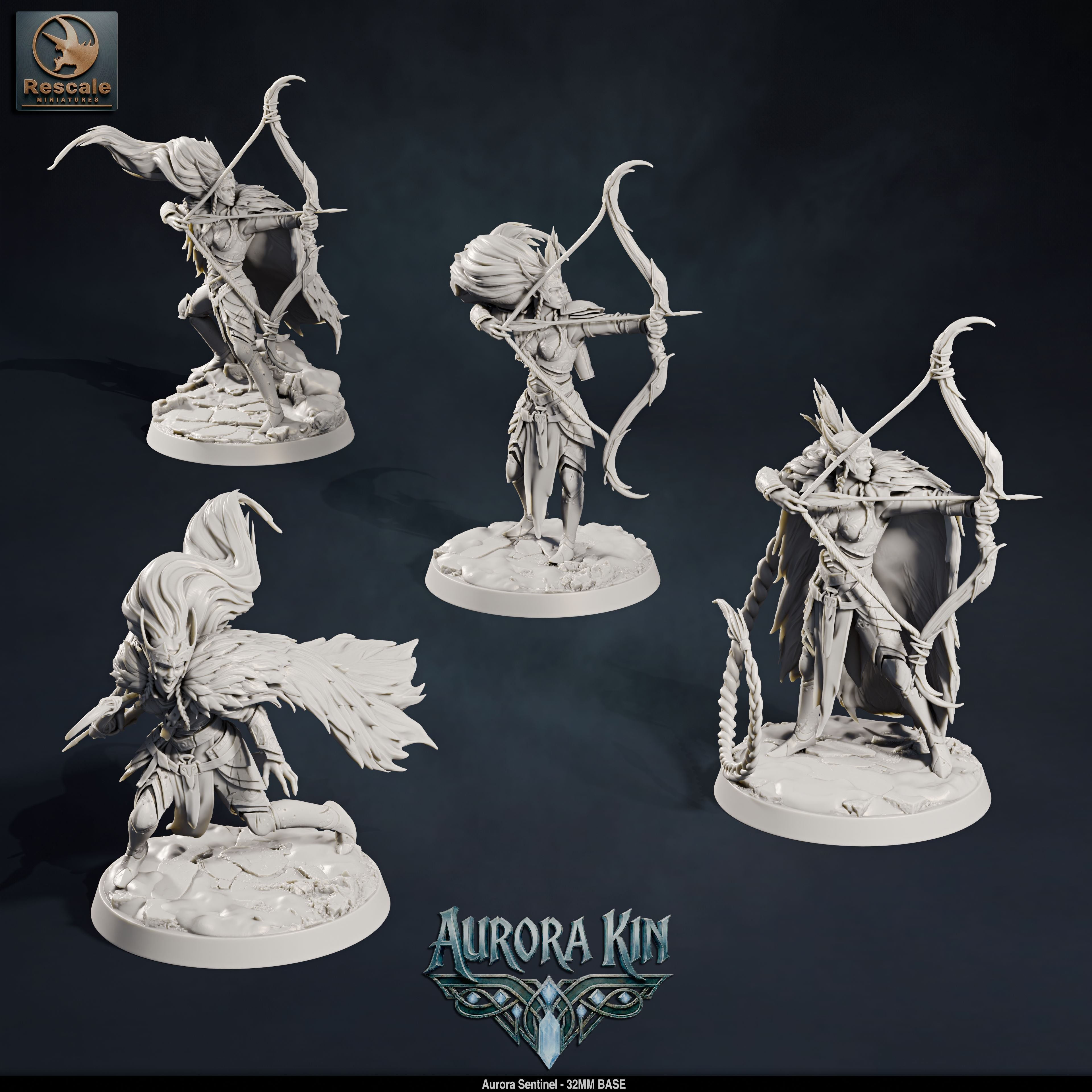 Aurora Sentinels (Aurora Kin) by Rescale Miniatures