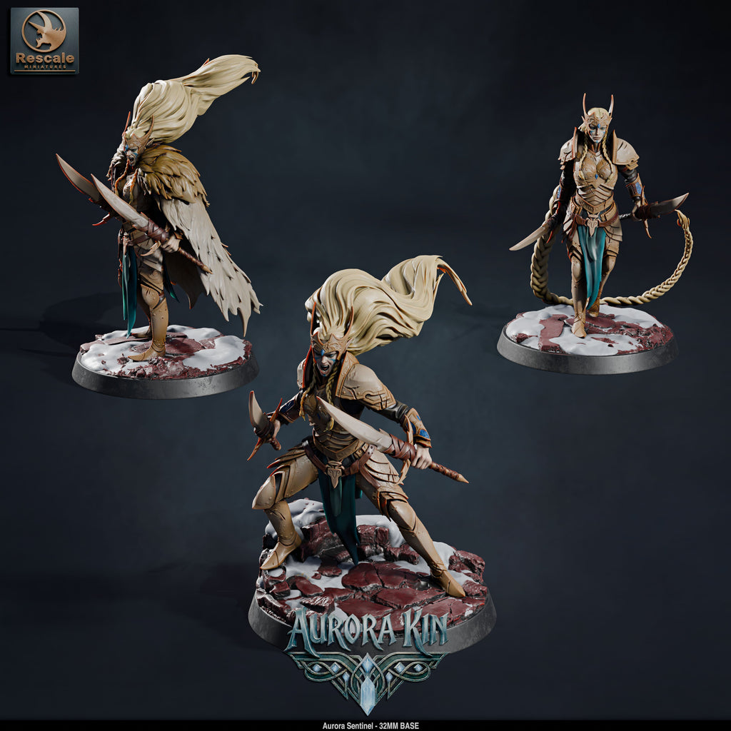 Aurora Sentinels (Aurora Kin) by Rescale Miniatures