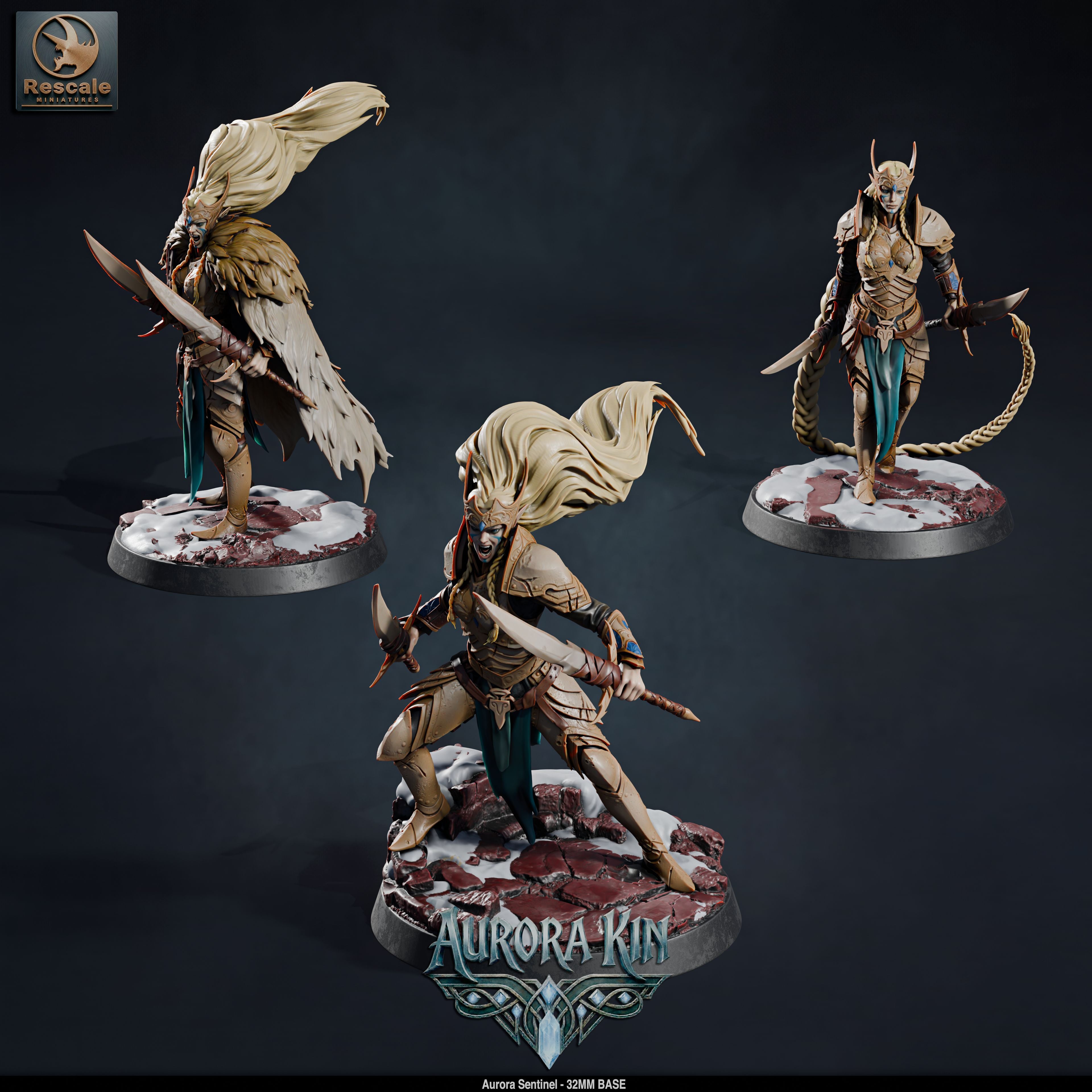 Aurora Sentinels (Aurora Kin) by Rescale Miniatures