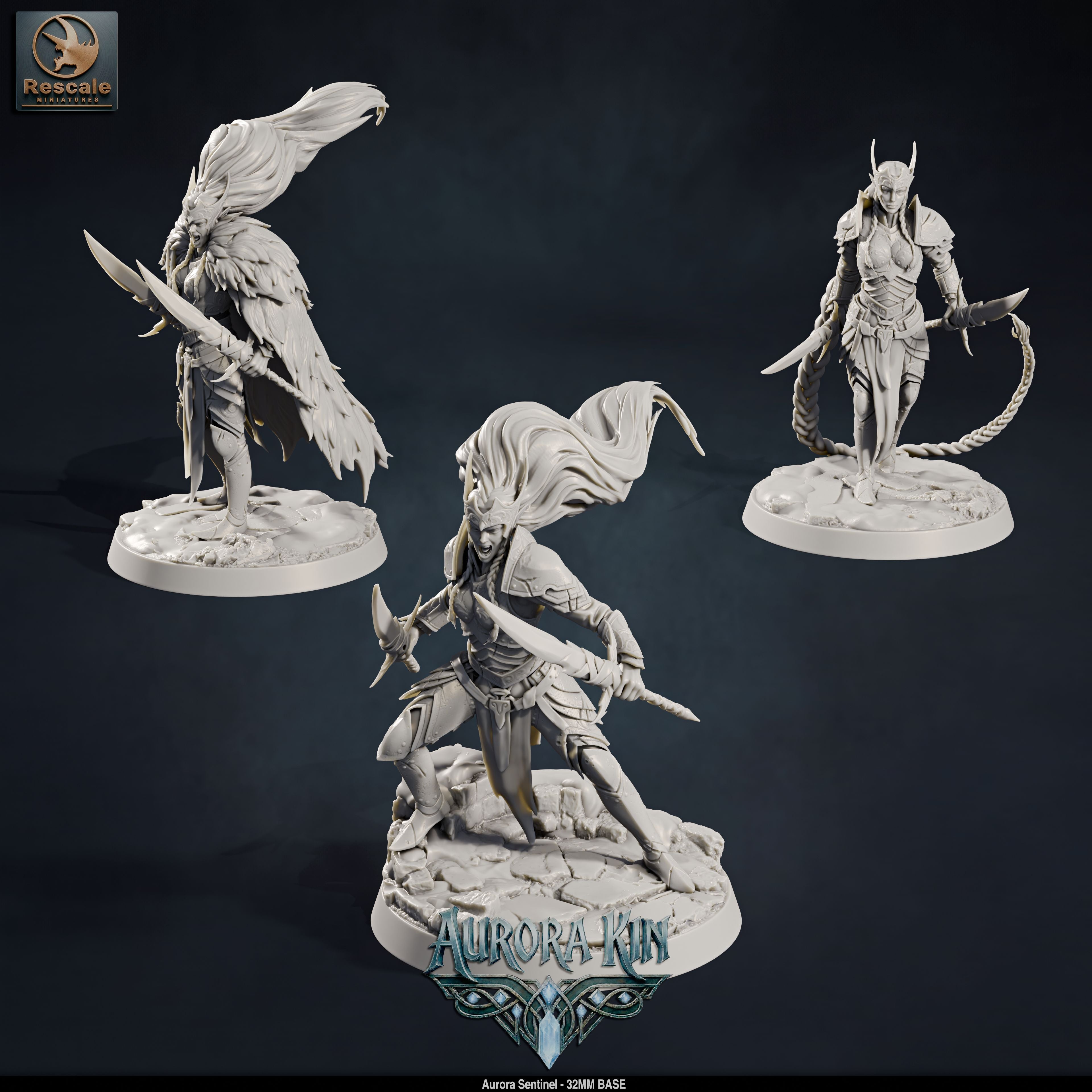 Aurora Sentinels (Aurora Kin) by Rescale Miniatures