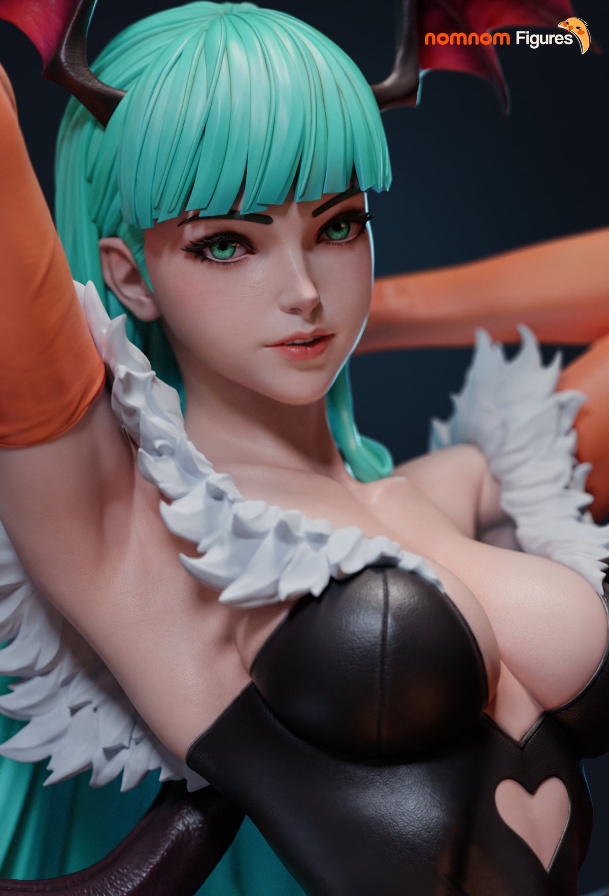Morrigan Aensland Collectible - 1:10 Scale Figure & Bust by Nomnom Figures