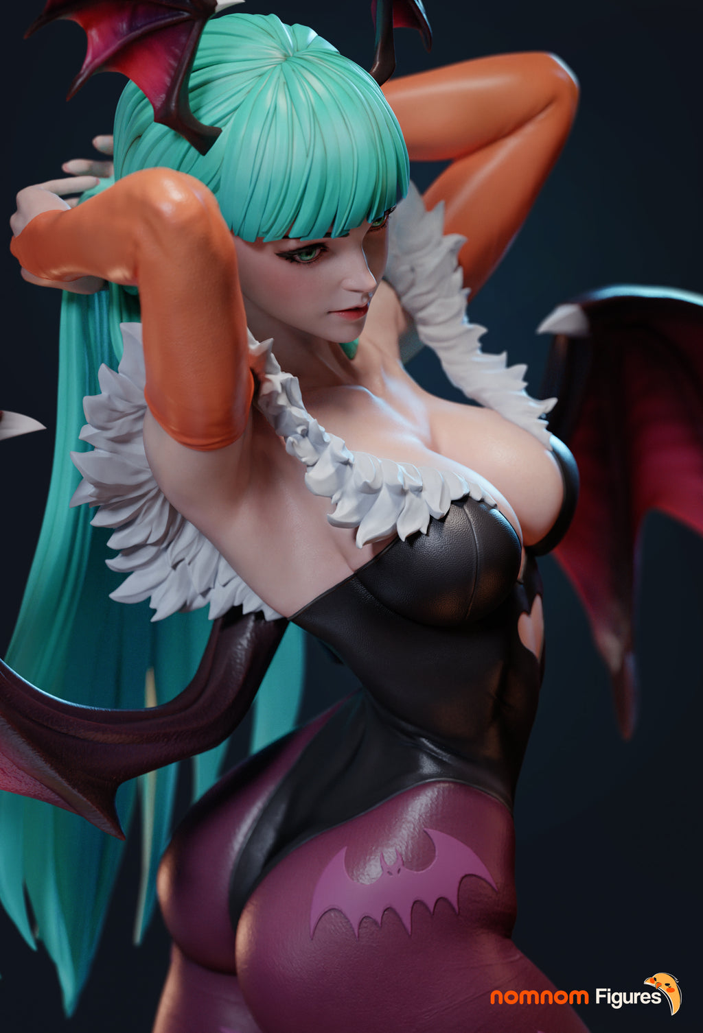 Morrigan Aensland Collectible - 1:10 Scale Figure & Bust by Nomnom Figures