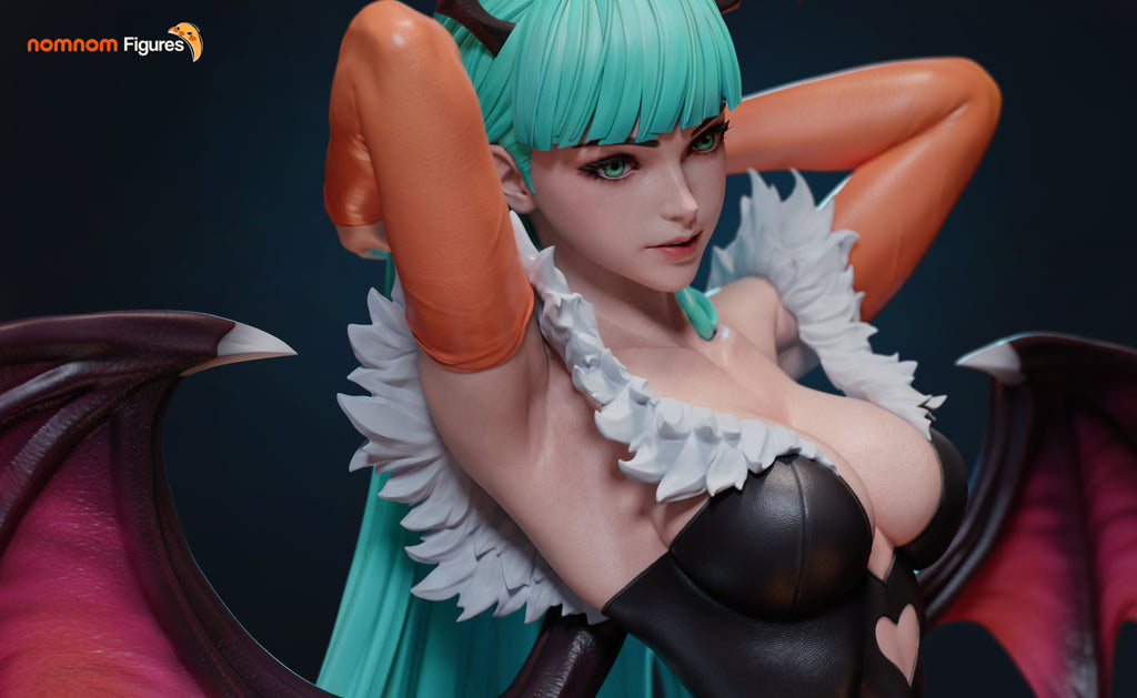 Morrigan Aensland Collectible - 1:10 Scale Figure & Bust by Nomnom Figures