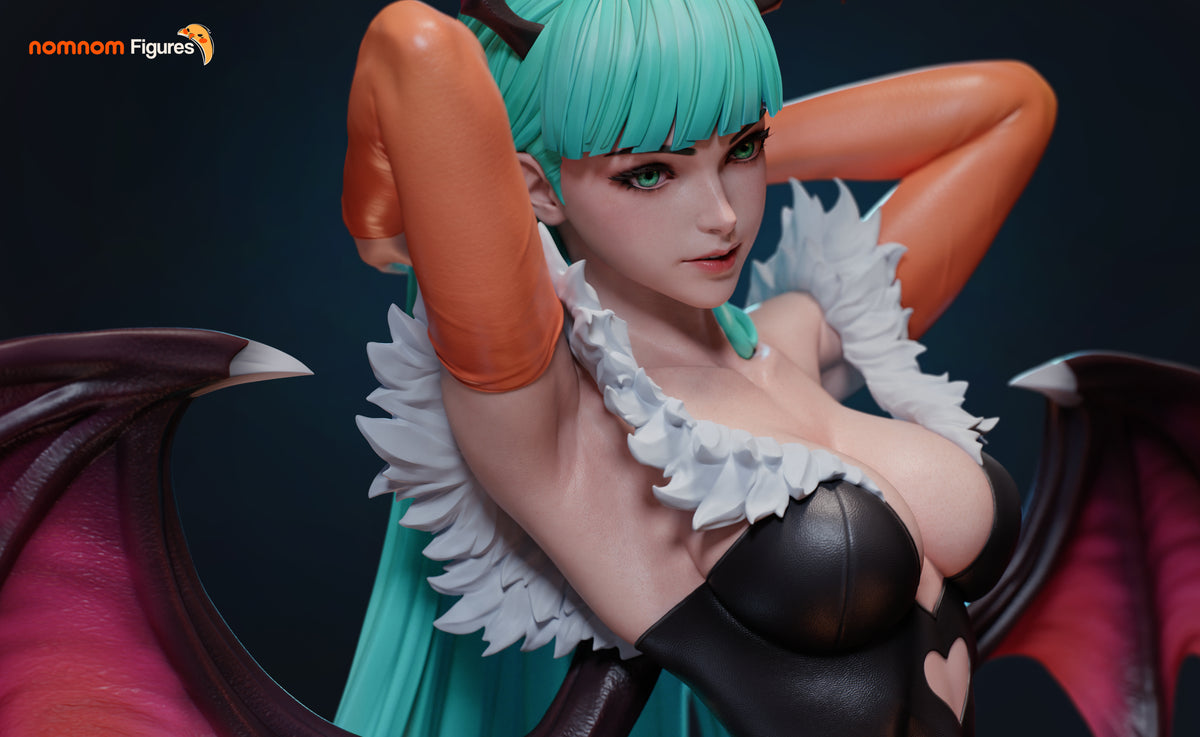 Morrigan Aensland Collectible - 1:10 Scale Figure & Bust by Nomnom Figures