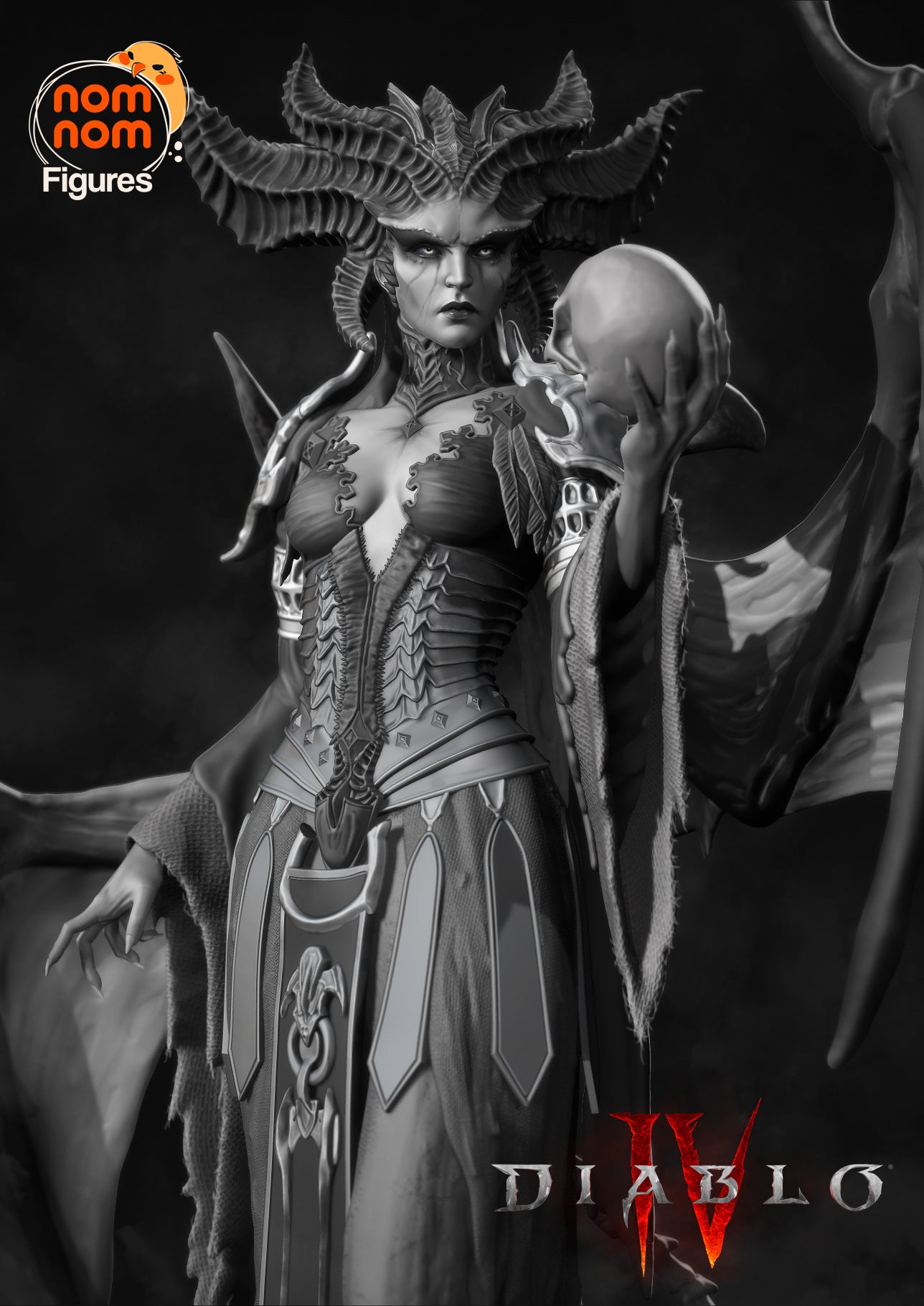 Lilith Mother of Sanctuary Statue | 3D Printed Collectible