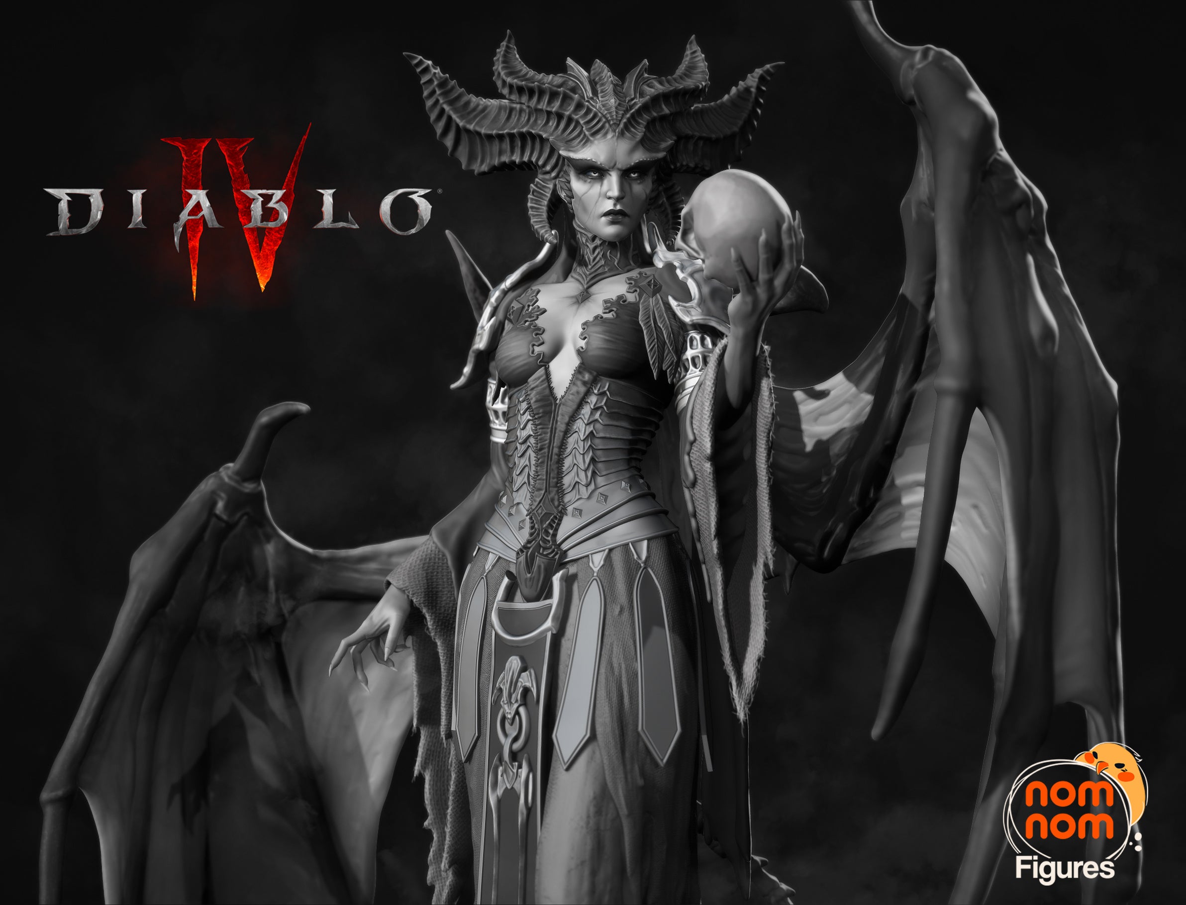 Lilith Mother of Sanctuary Statue | 3D Printed Collectible