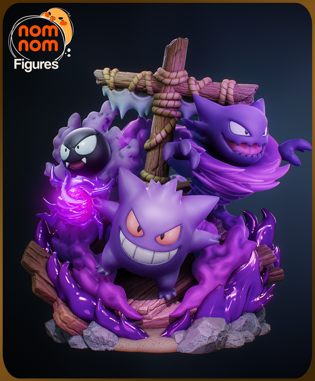 Haunted Ship Ghost Evolution Miniature Diorama – High-Detail Resin Printed Collectible