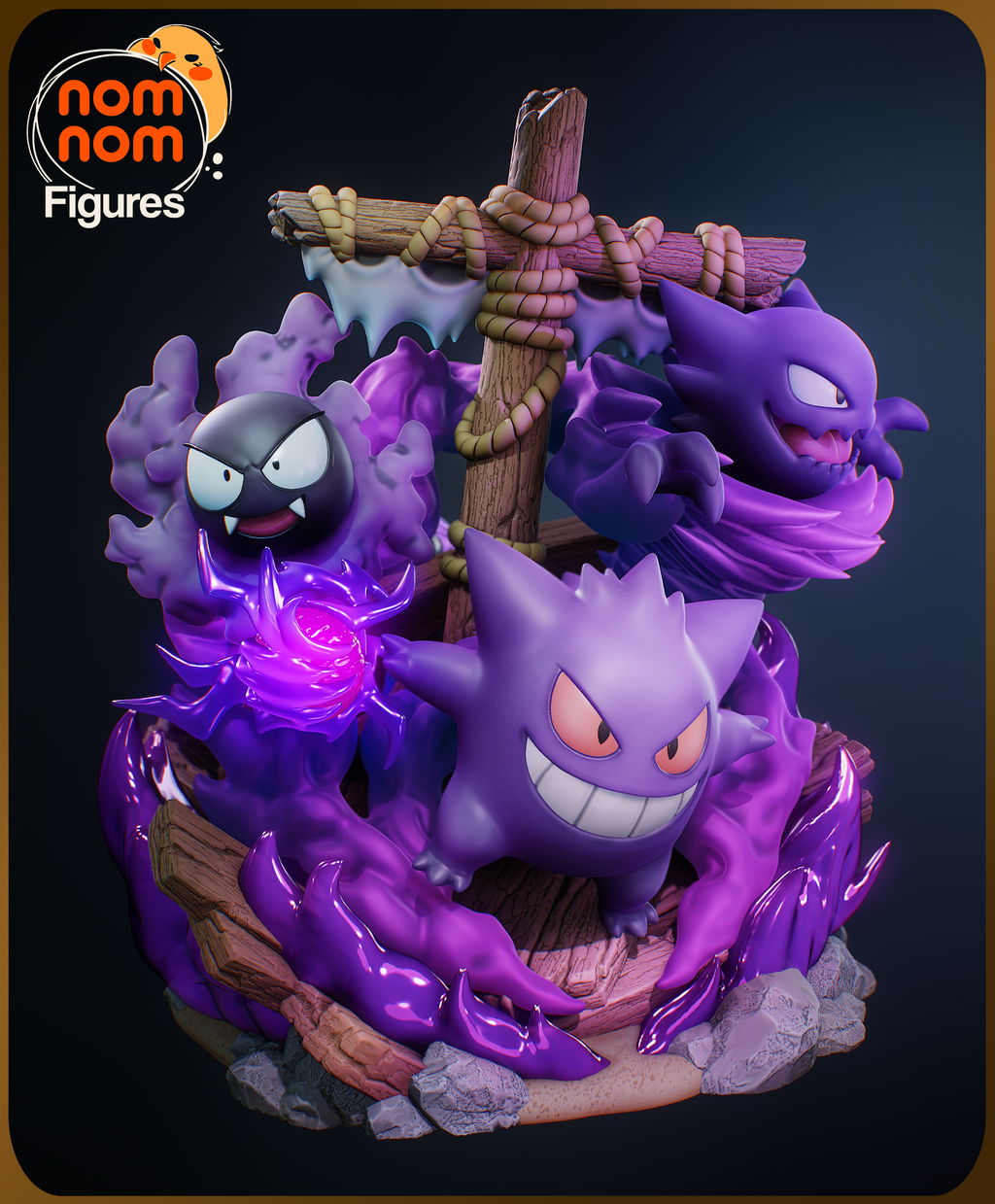 Haunted Ship Ghost Evolution Miniature Diorama – High-Detail Resin Printed Collectible