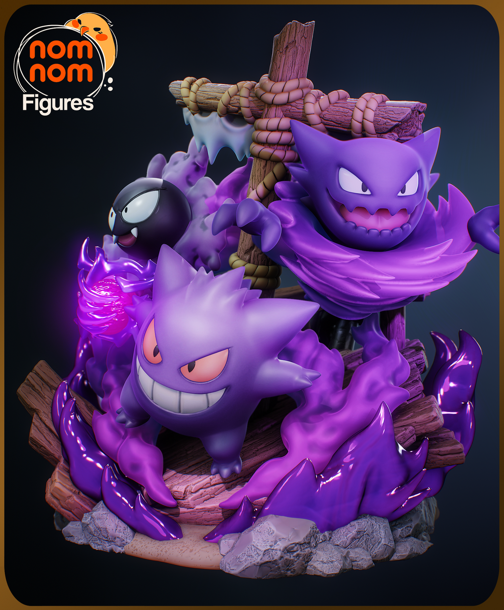 Haunted Ship Ghost Evolution Miniature Diorama – High-Detail Resin Printed Collectible