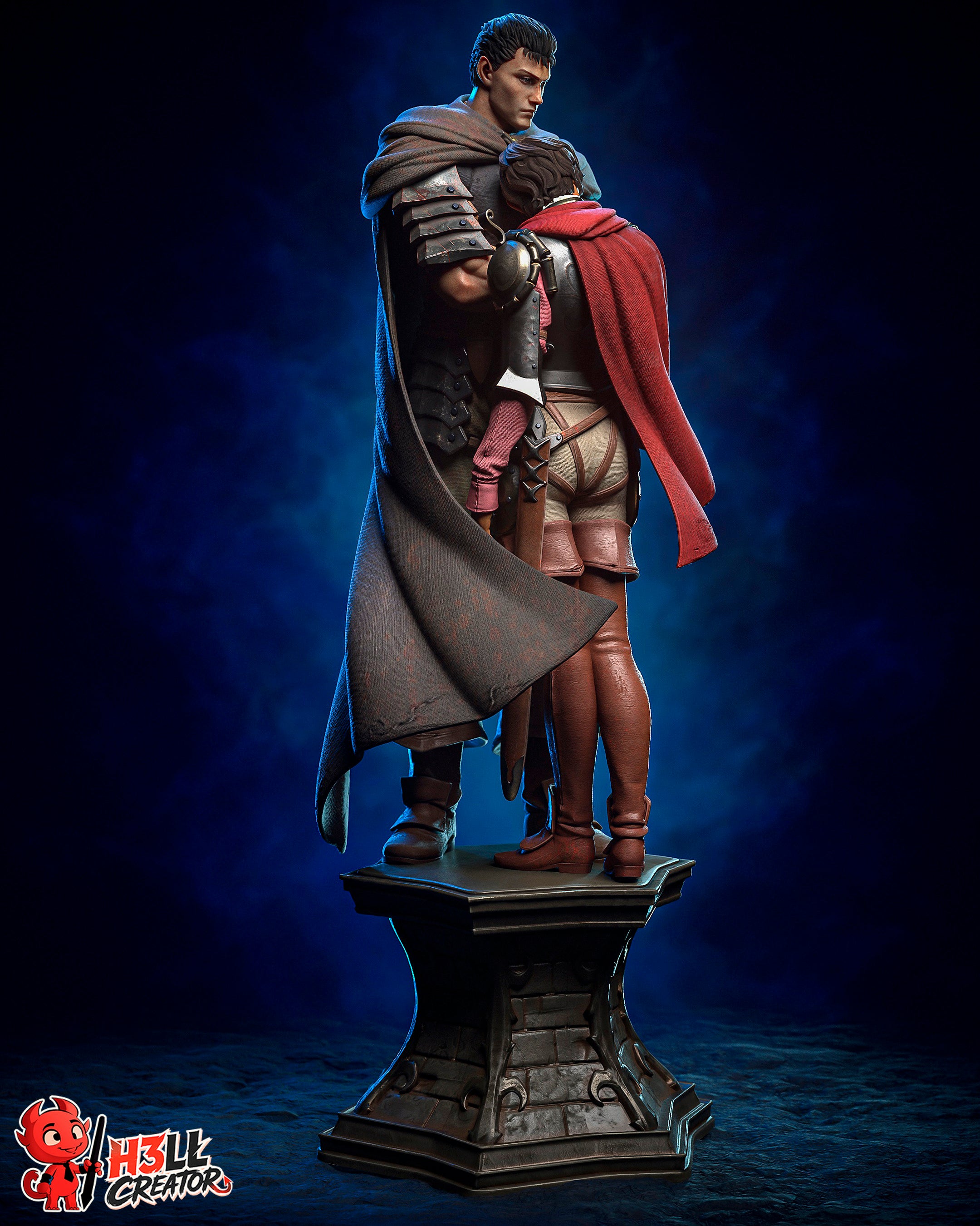 Guts & Casca - 1:10 Resin Statue (H3LL Creator)