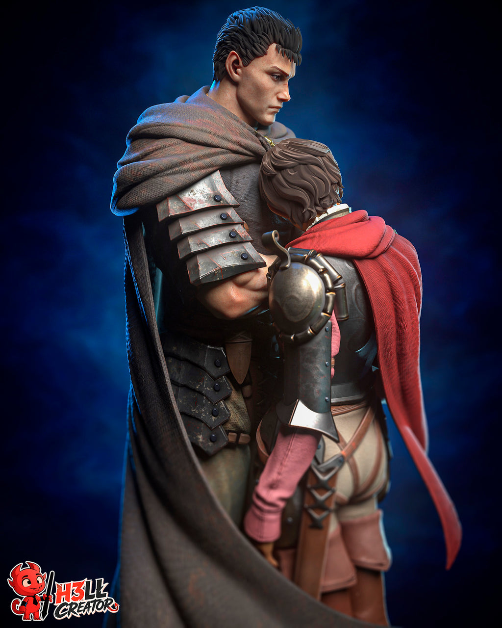 Guts & Casca - 1:10 Resin Statue (H3LL Creator)