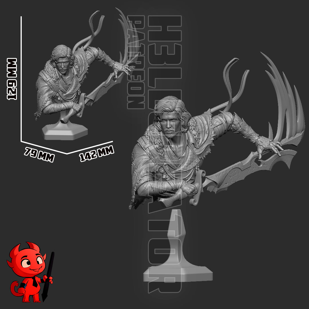 Verso - Resin Statue & Bust (H3LL Creator)