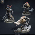 Pack Doom Ravagers - Complete 15-Model Warband Set & Individual Squads - 32mm Base-Rescale Miniatures -Grimdark Tabletop RPG Miniatures & Wargaming Collectibles