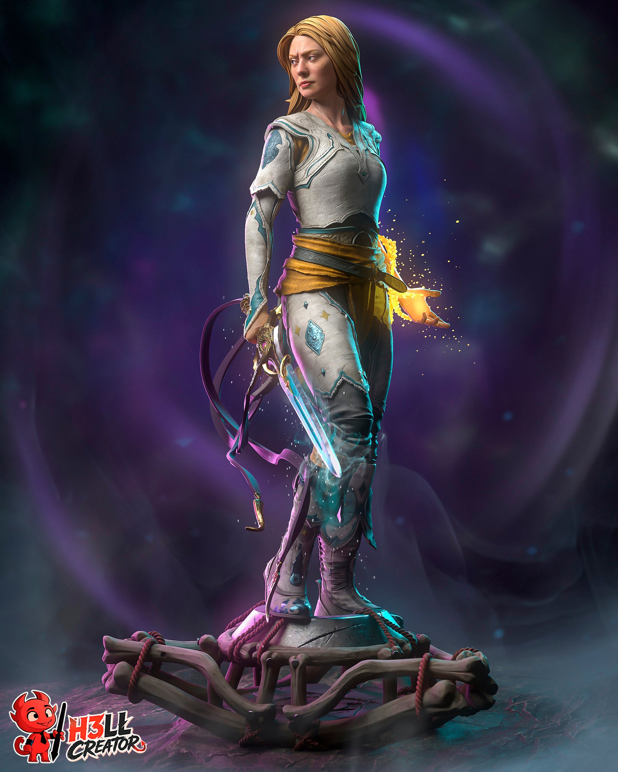 Faye - Resin Statue & Bust (H3LL Creator)