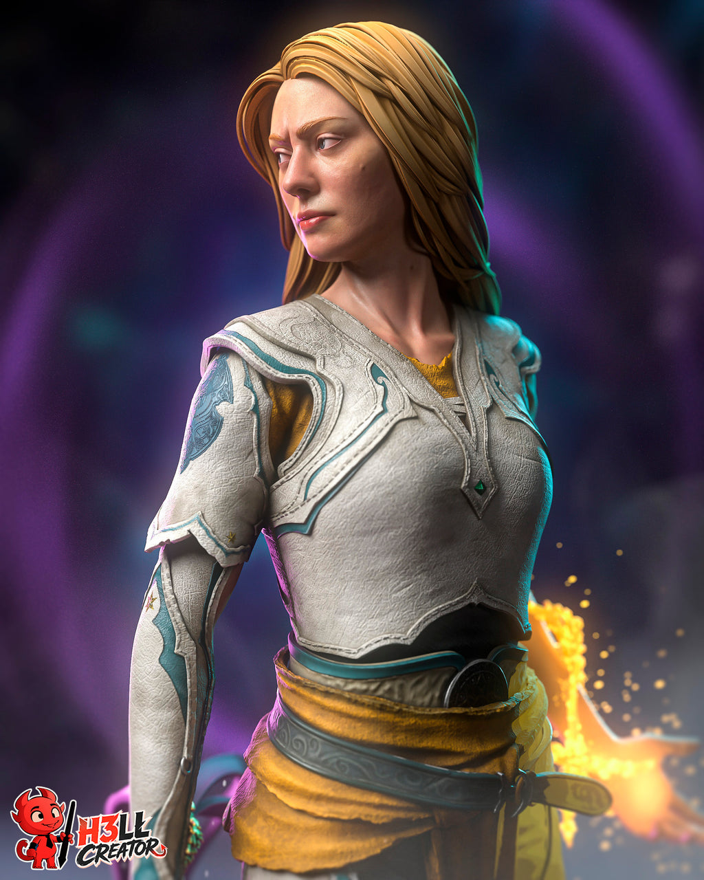 Faye - Resin Statue & Bust (H3LL Creator)