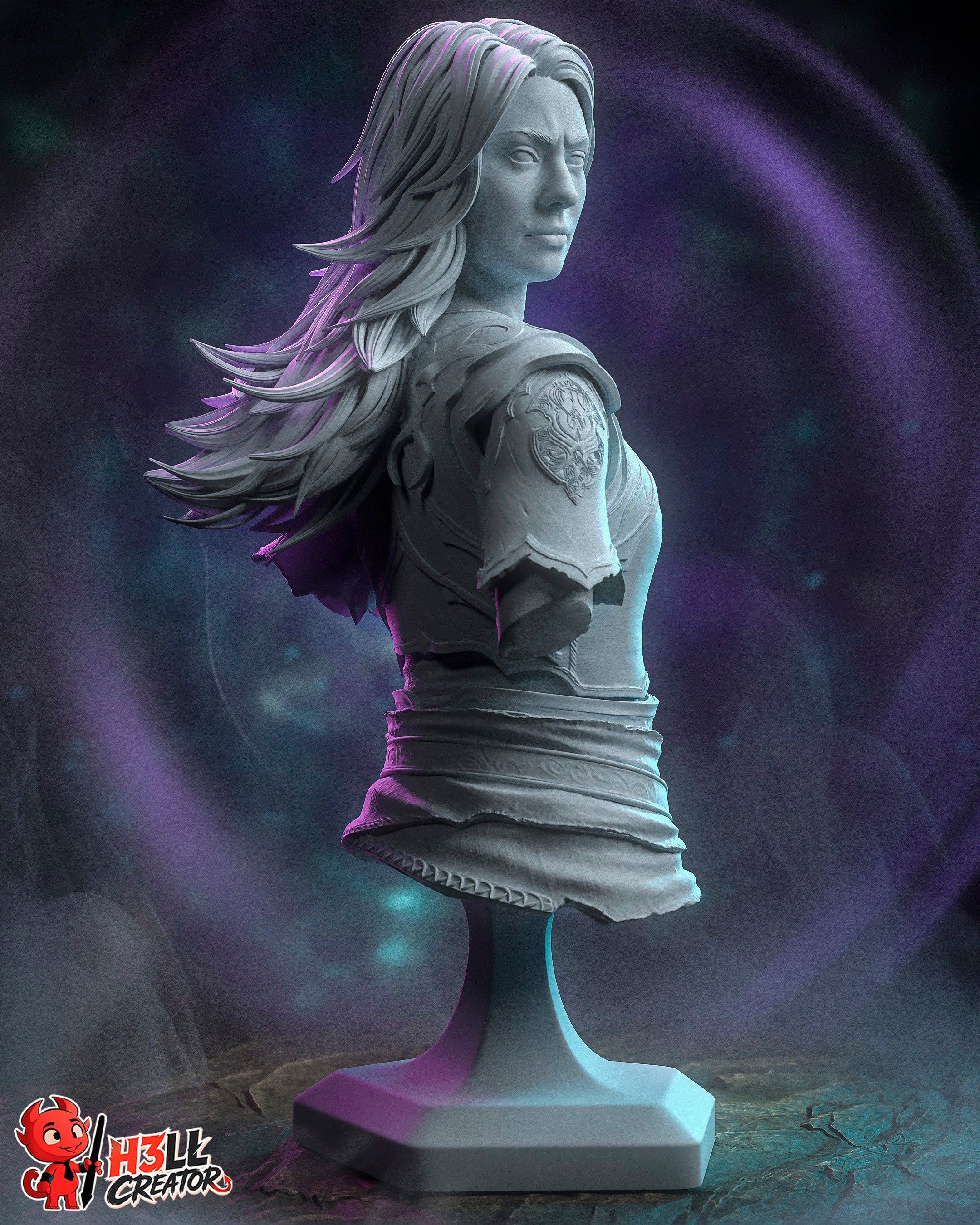 Faye - Resin Statue & Bust (H3LL Creator)