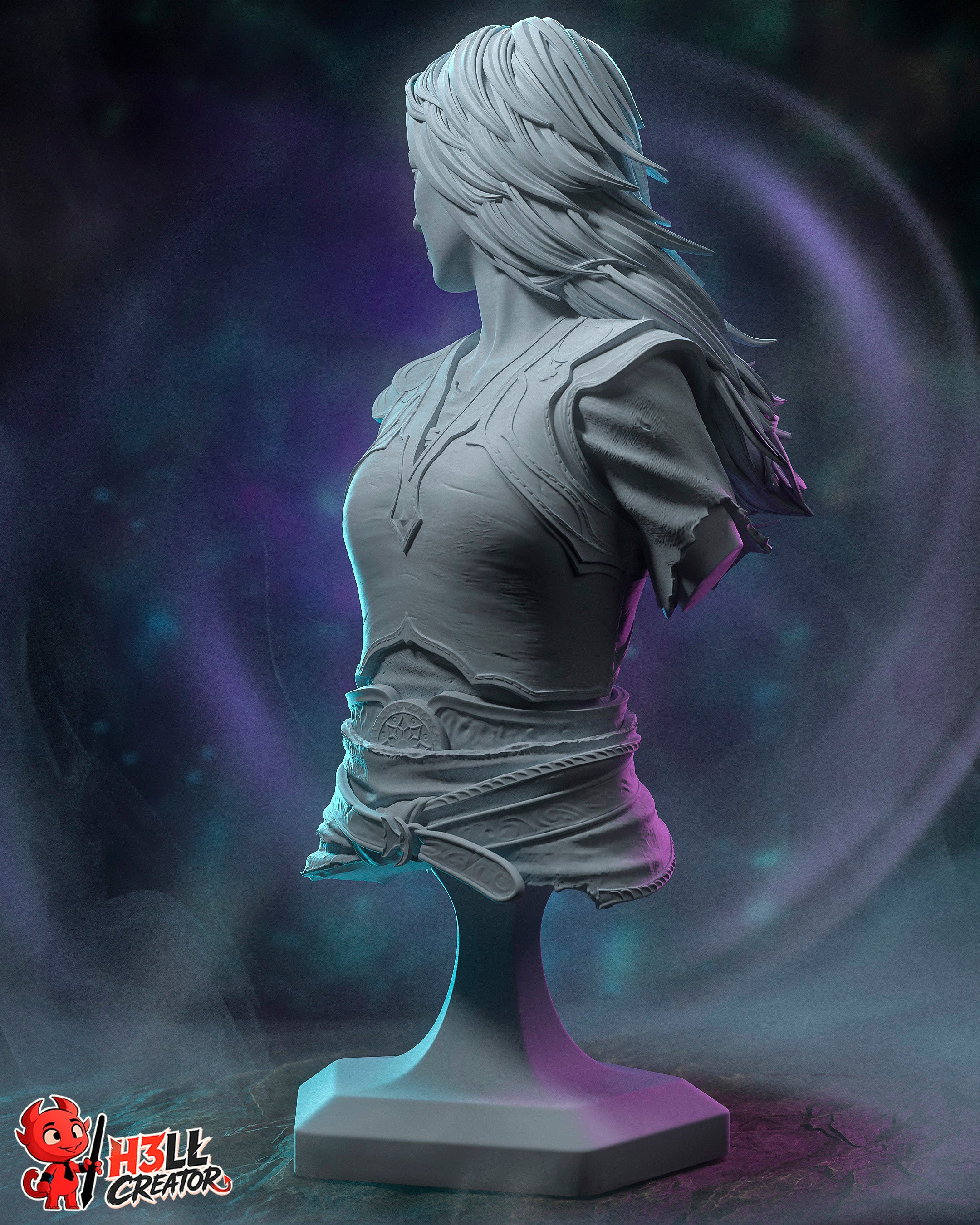 Faye - Resin Statue & Bust (H3LL Creator)