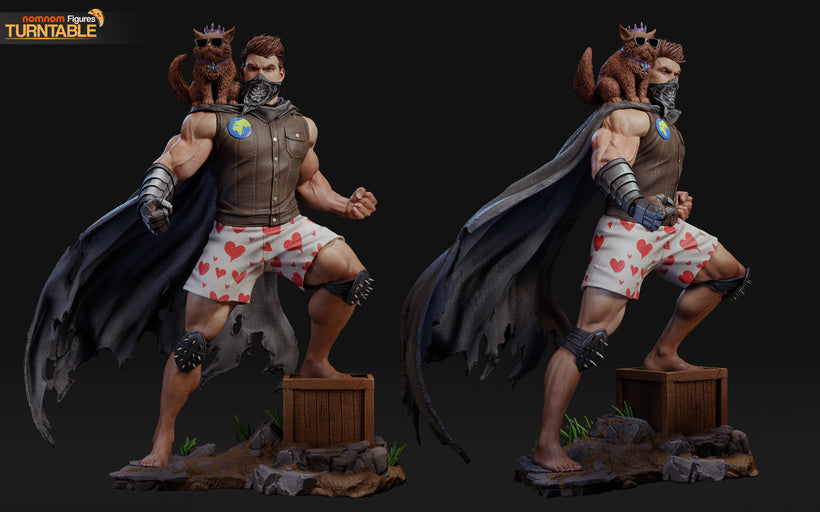 Dungeon Crawler Carl & Princess Donut Collectible Statue – Nomnom Figures