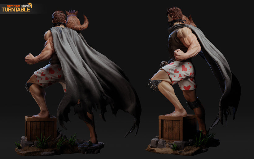 Dungeon Crawler Carl & Princess Donut Collectible Statue – Nomnom Figures