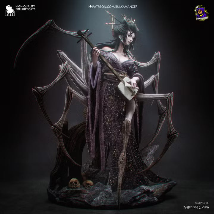 Jorogumo | Japanese Spider Yokai Resin Statue / Garage Kit (Bulkamancer)