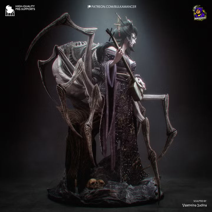Jorogumo | Japanese Spider Yokai Resin Statue / Garage Kit (Bulkamancer)