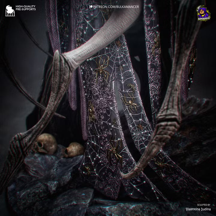 Jorogumo | Japanese Spider Yokai Resin Statue / Garage Kit (Bulkamancer)