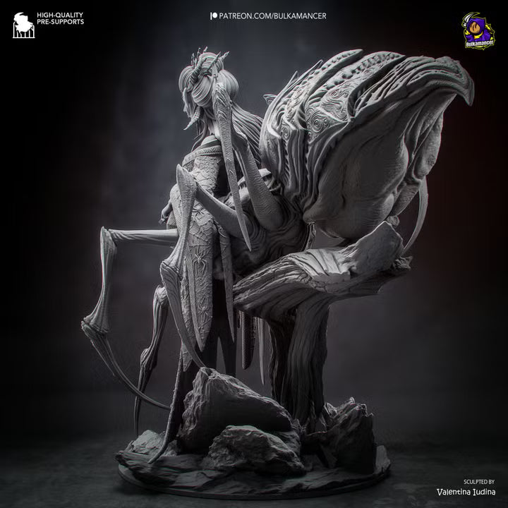 Jorogumo | Japanese Spider Yokai Resin Statue / Garage Kit (Bulkamancer)