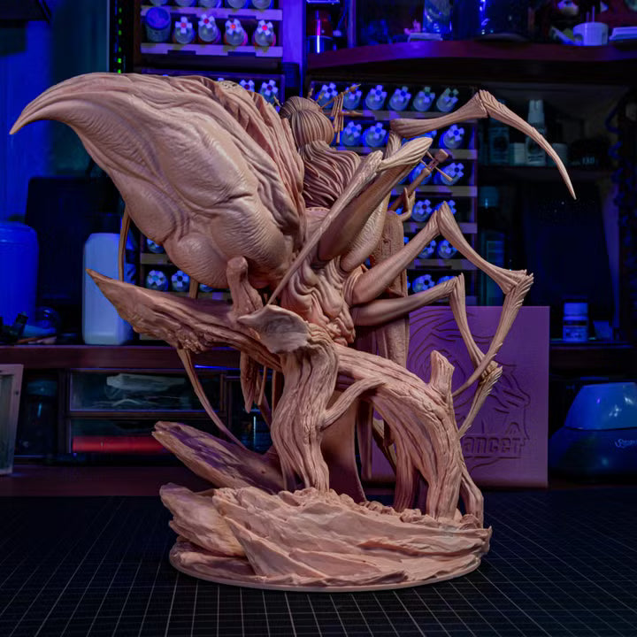 Jorogumo | Japanese Spider Yokai Resin Statue / Garage Kit (Bulkamancer)