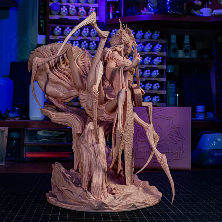 Jorogumo | Japanese Spider Yokai Resin Statue / Garage Kit (Bulkamancer)