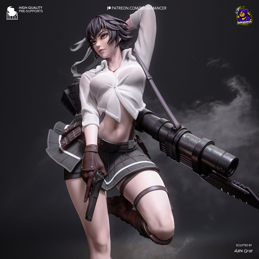 Lady (Devil May Cry) Premium Resin Display Miniature