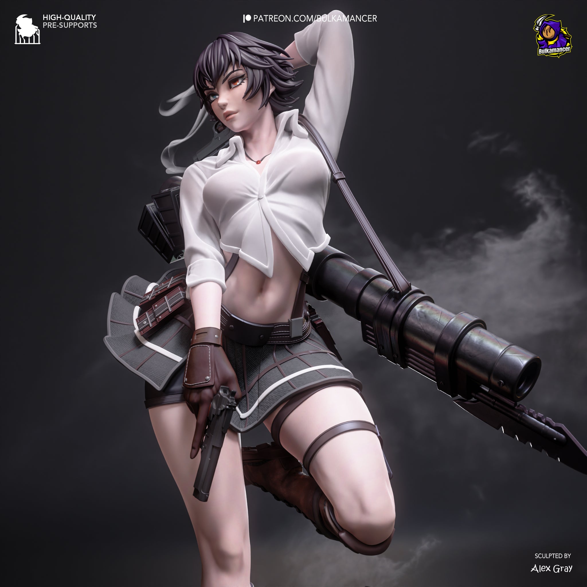 Lady (Devil May Cry) Premium Resin Display Miniature