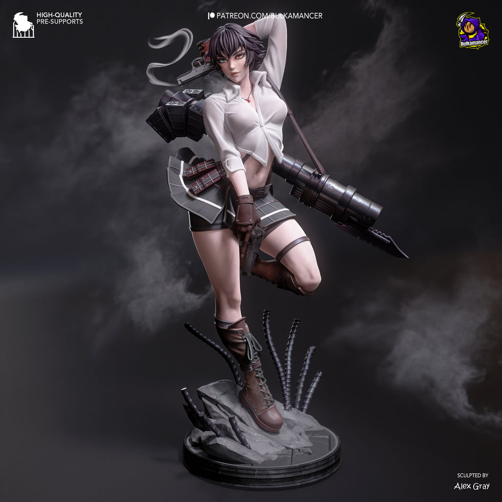 Lady (Devil May Cry) Premium Resin Display Miniature
