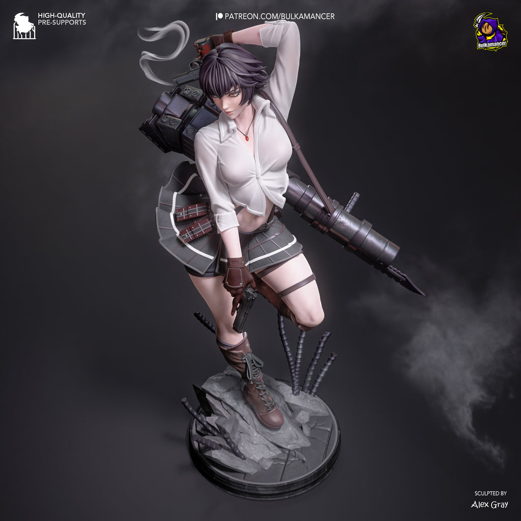 Lady (Devil May Cry) Premium Resin Display Miniature