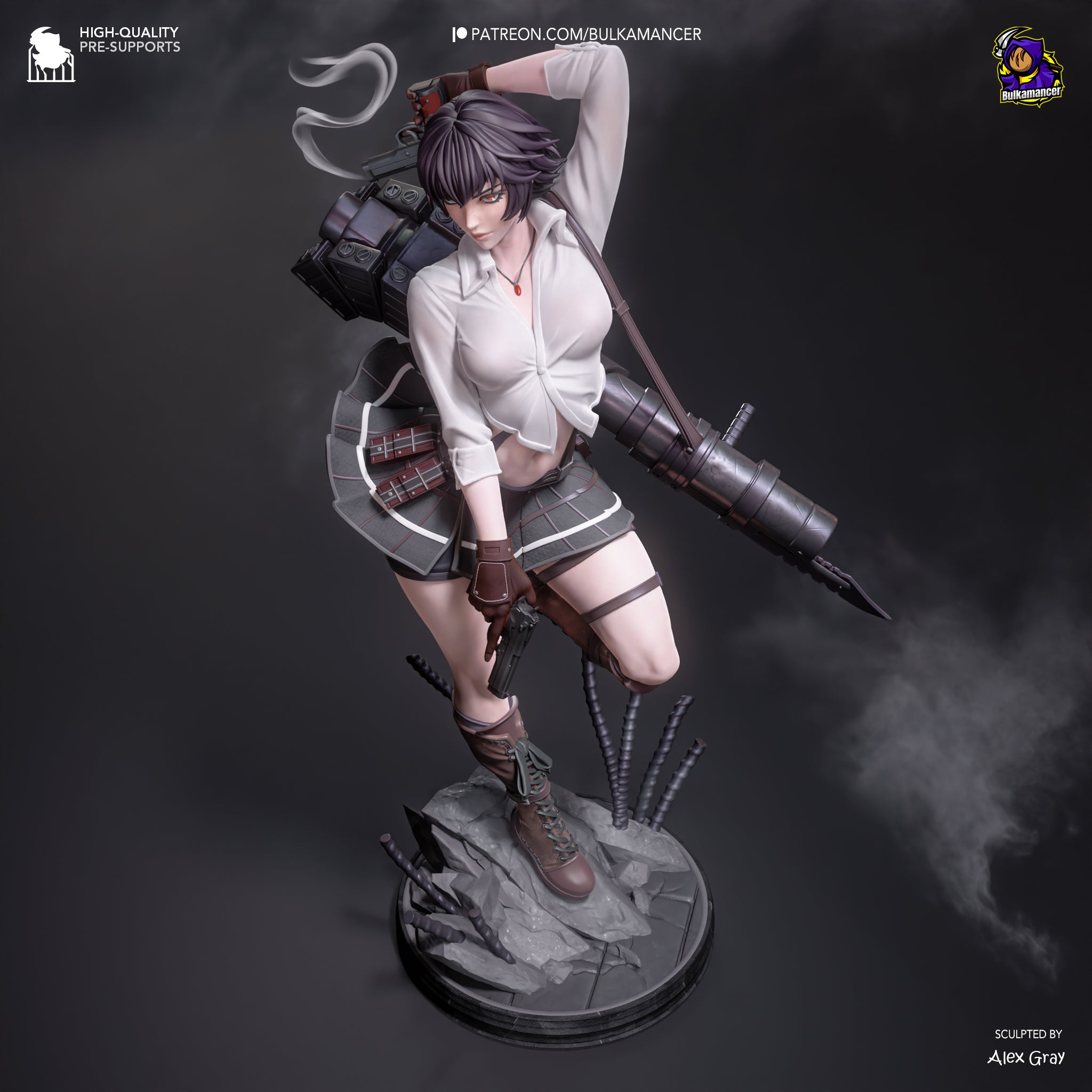 Lady (Devil May Cry) Premium Resin Display Miniature