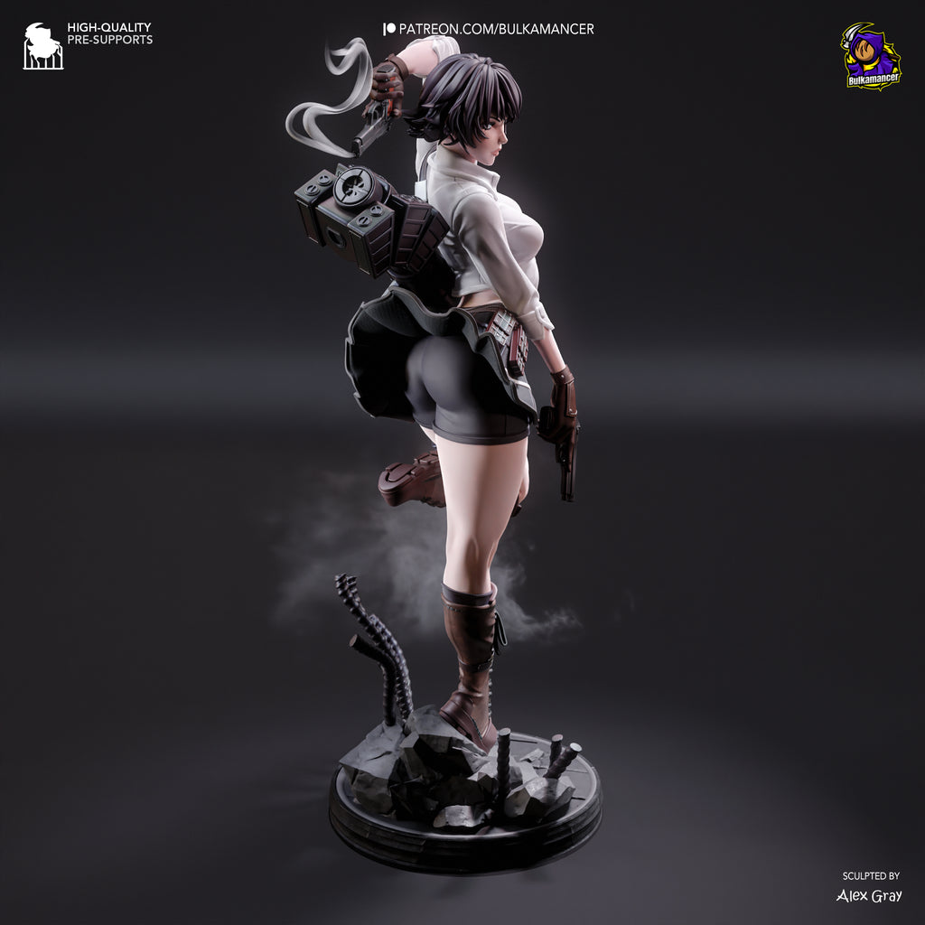 Lady (Devil May Cry) Premium Resin Display Miniature
