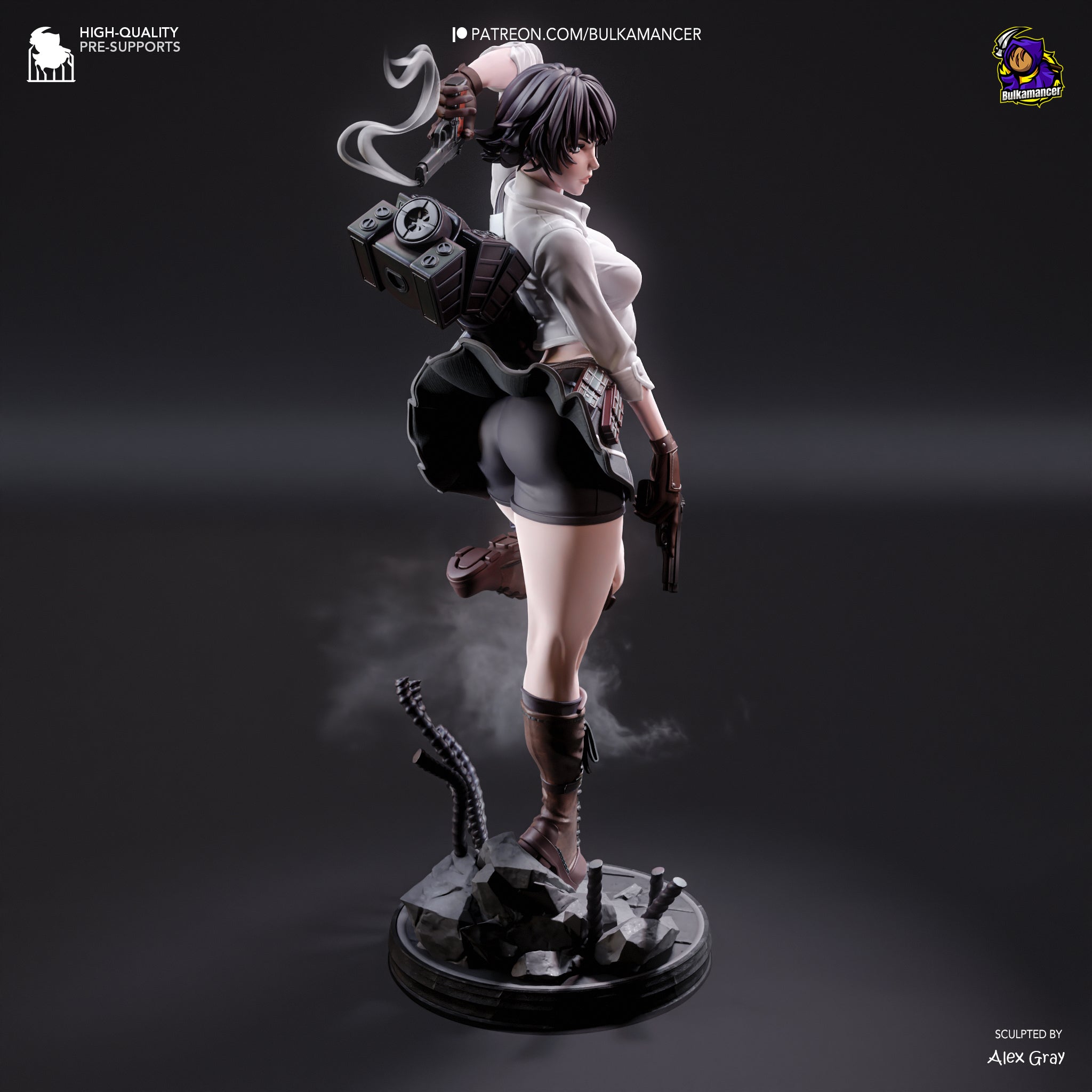 Lady (Devil May Cry) Premium Resin Display Miniature