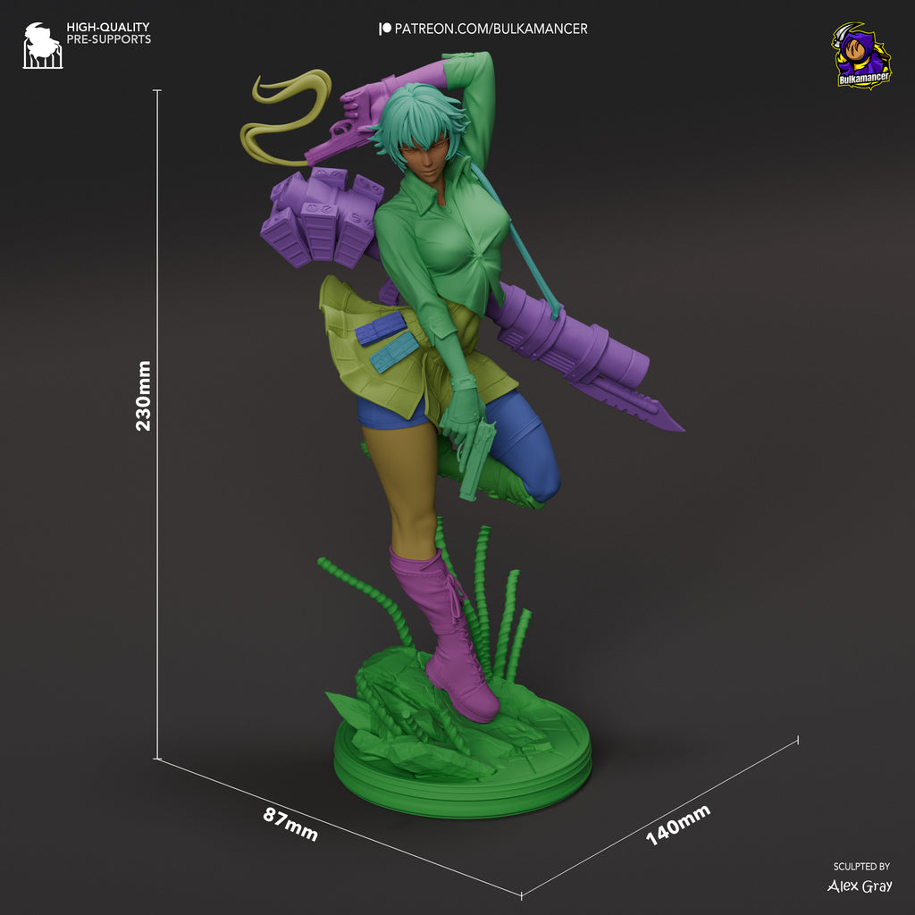 Lady (Devil May Cry) Premium Resin Display Miniature