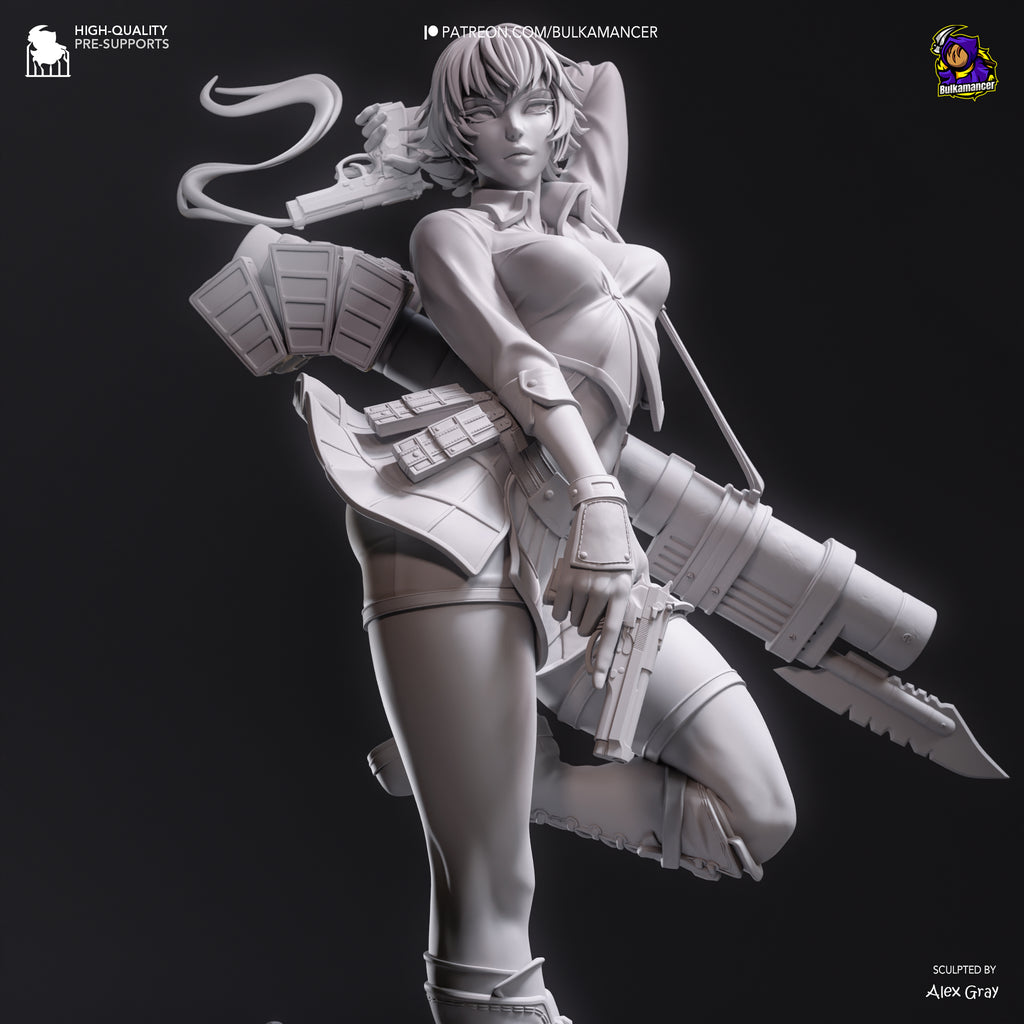 Lady (Devil May Cry) Premium Resin Display Miniature