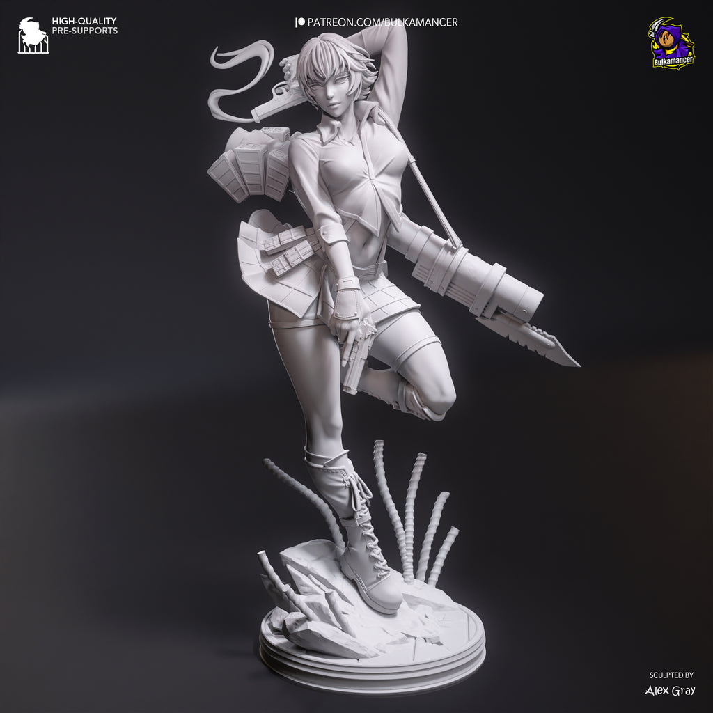 Lady (Devil May Cry) Premium Resin Display Miniature
