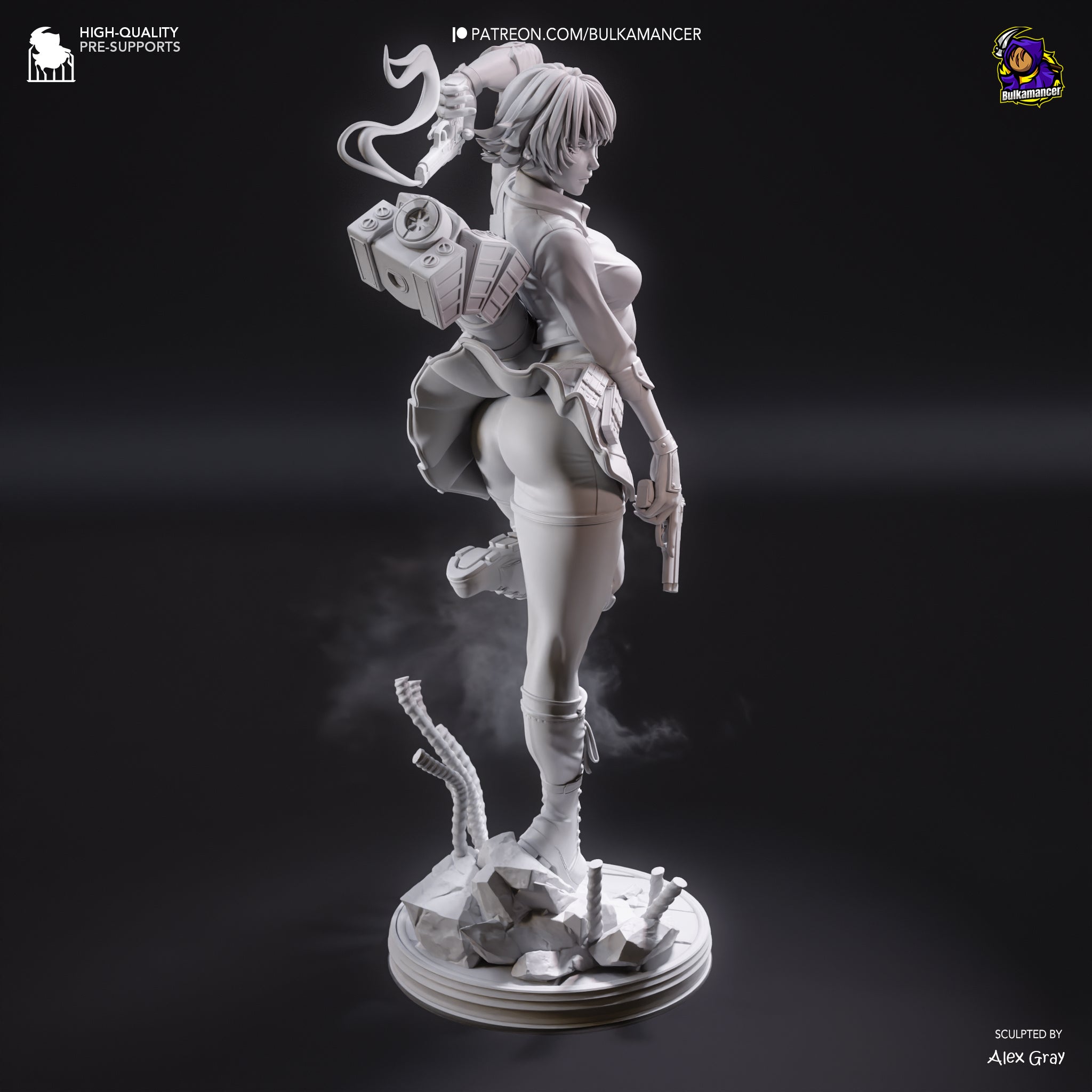 Lady (Devil May Cry) Premium Resin Display Miniature