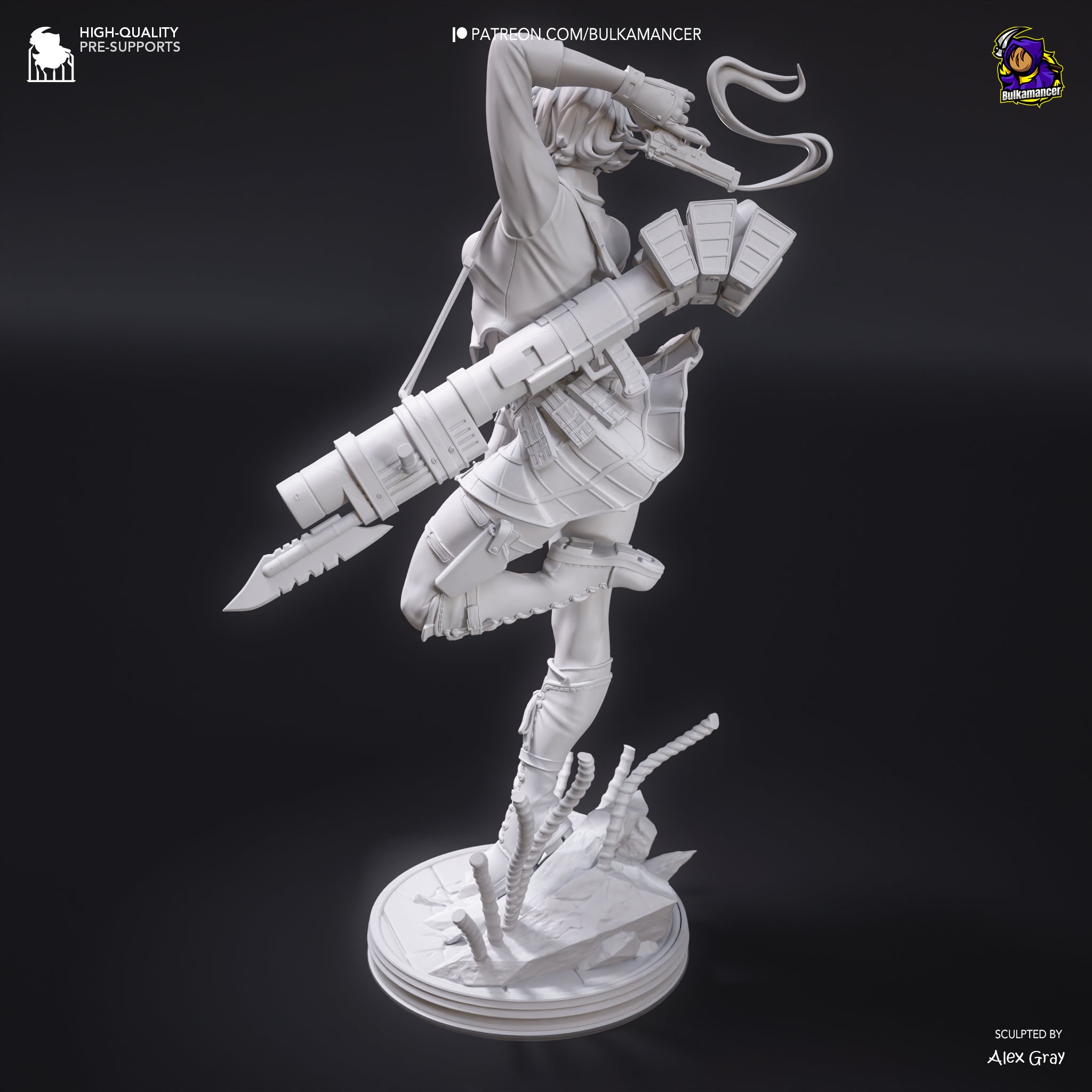 Lady (Devil May Cry) Premium Resin Display Miniature