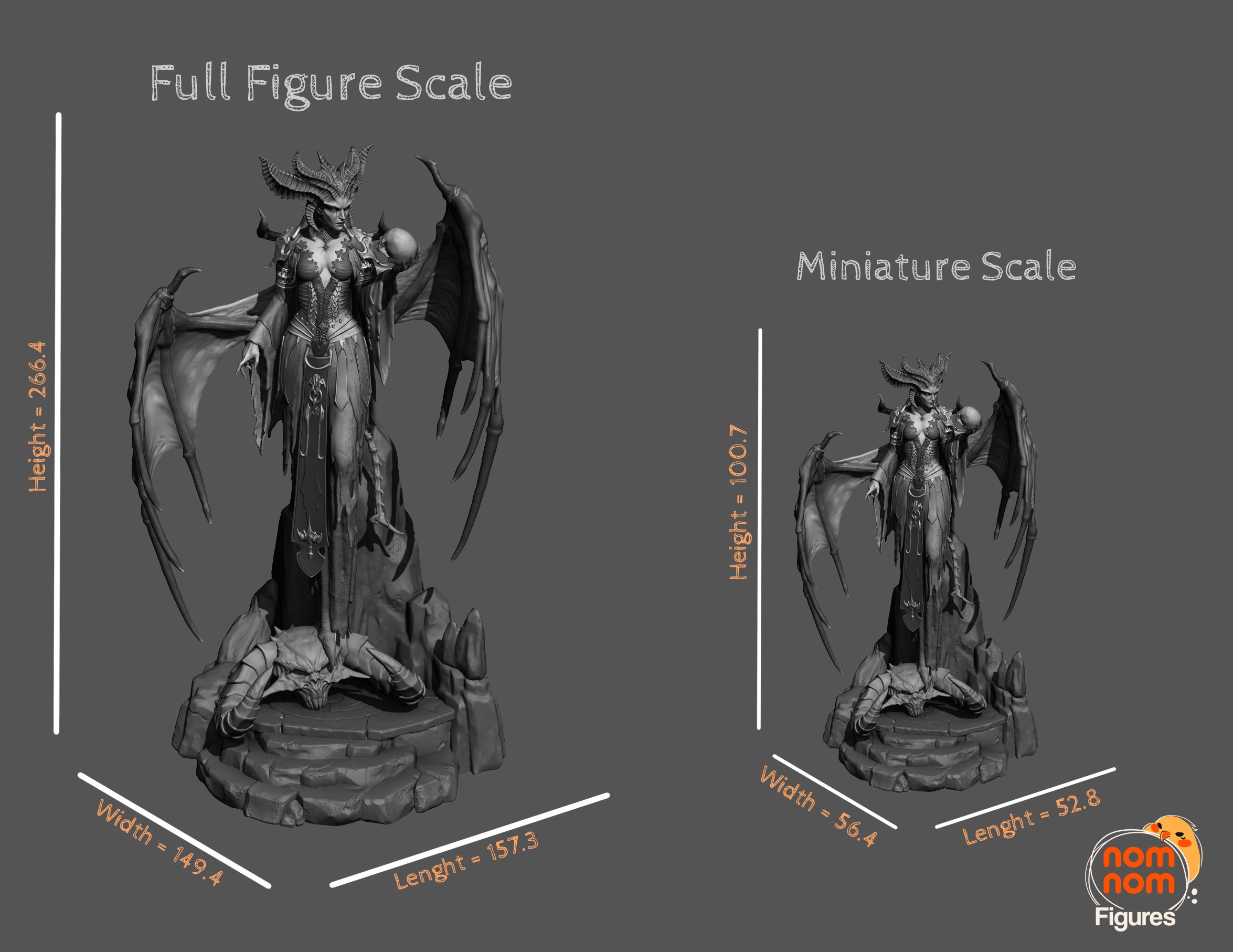 Lilith Mother of Sanctuary Statue | 3D Printed Collectible