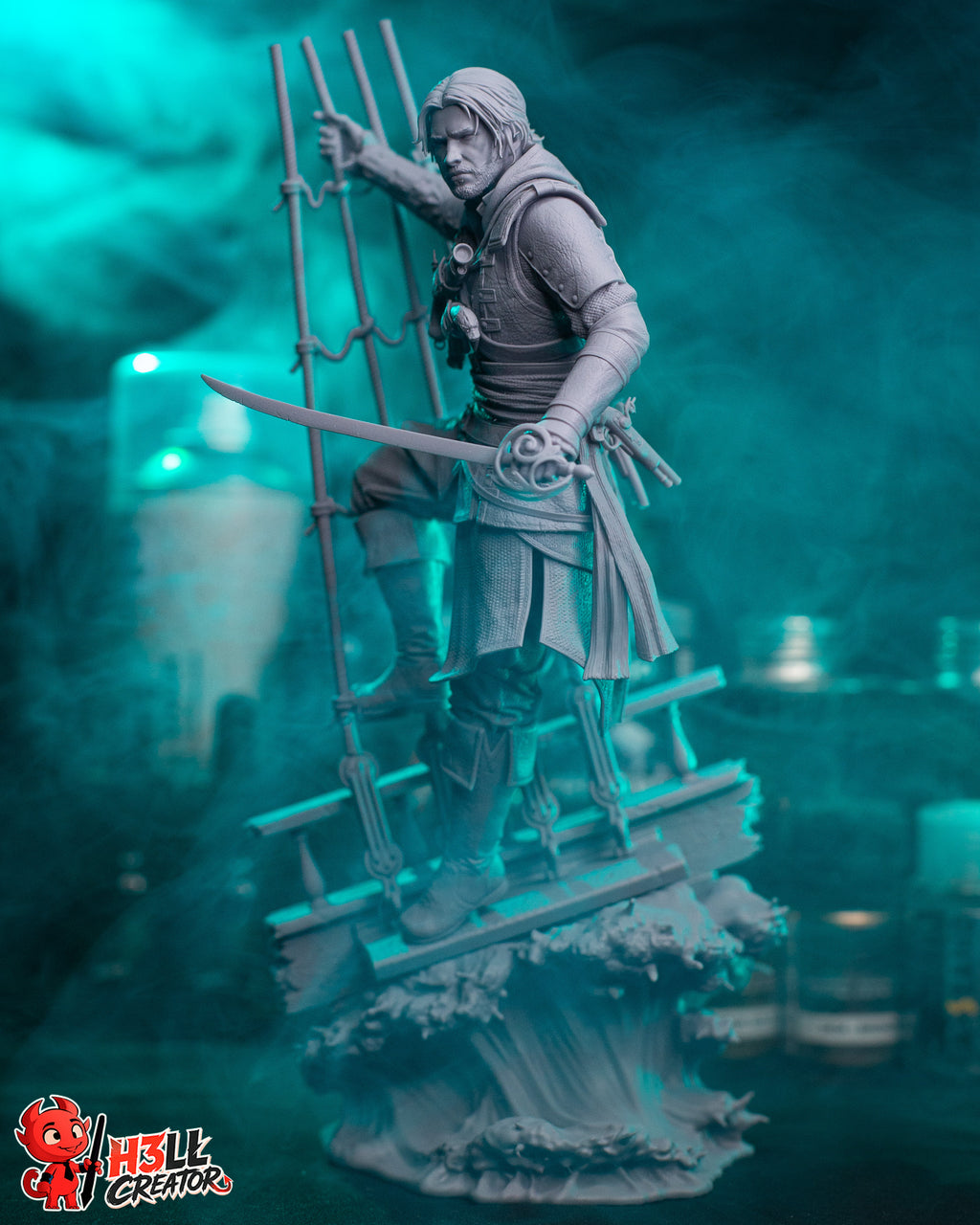 Edward Kenway "Master of the Seas" – 1:10 Scale Assassin Pirate Collector Statue