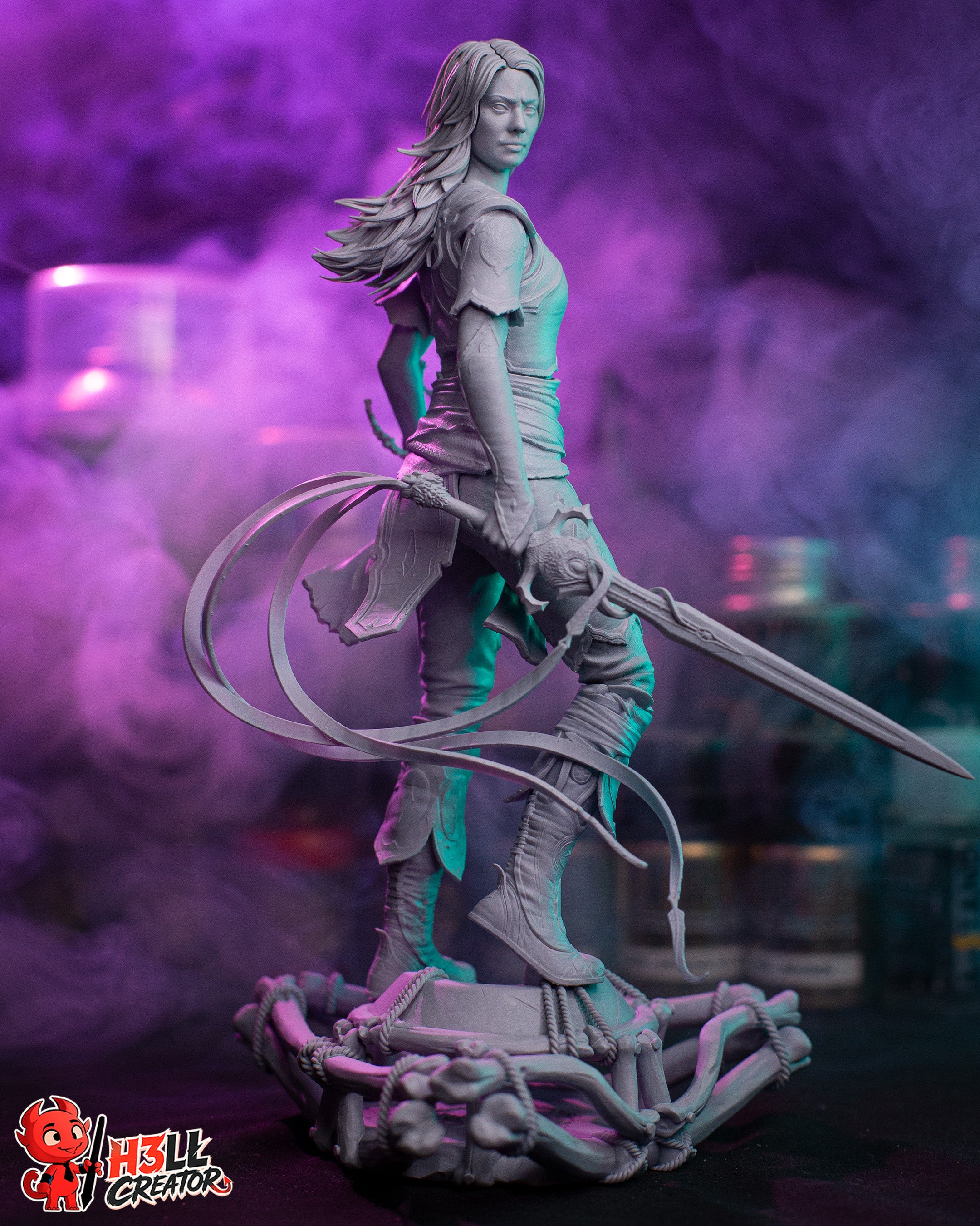 Faye - Resin Statue & Bust (H3LL Creator)