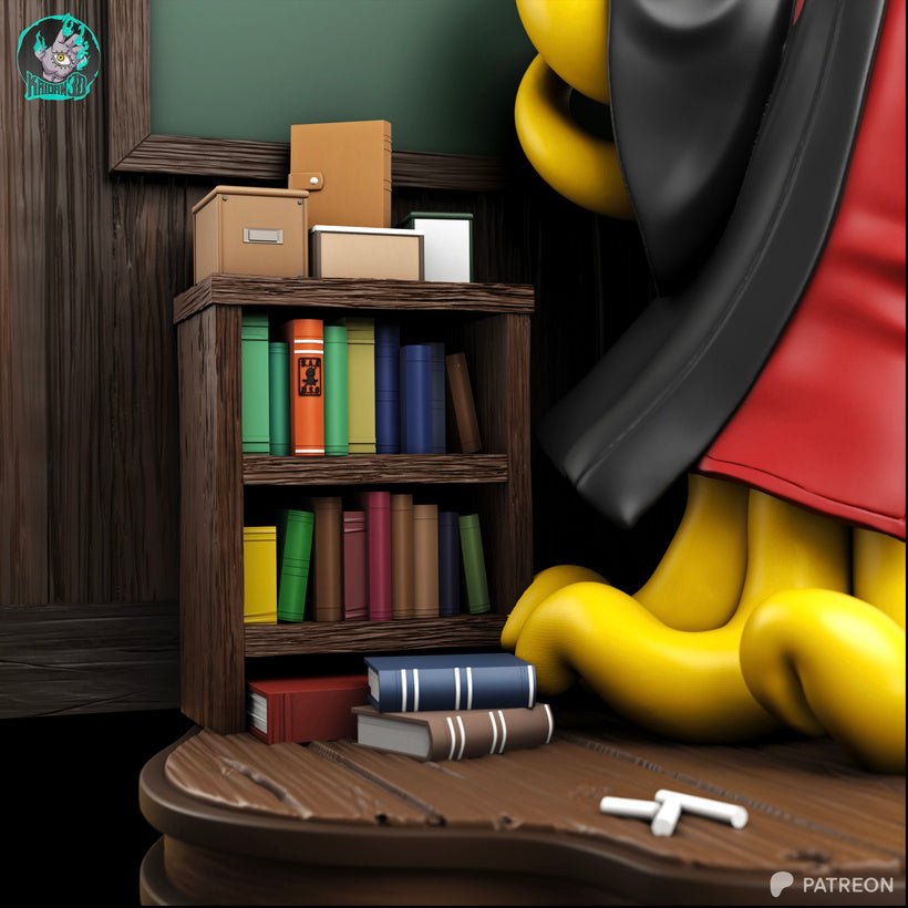 Koro-Sensei - Assassination Classroom | High-Precision 3D Printed Resin Diorama Statue