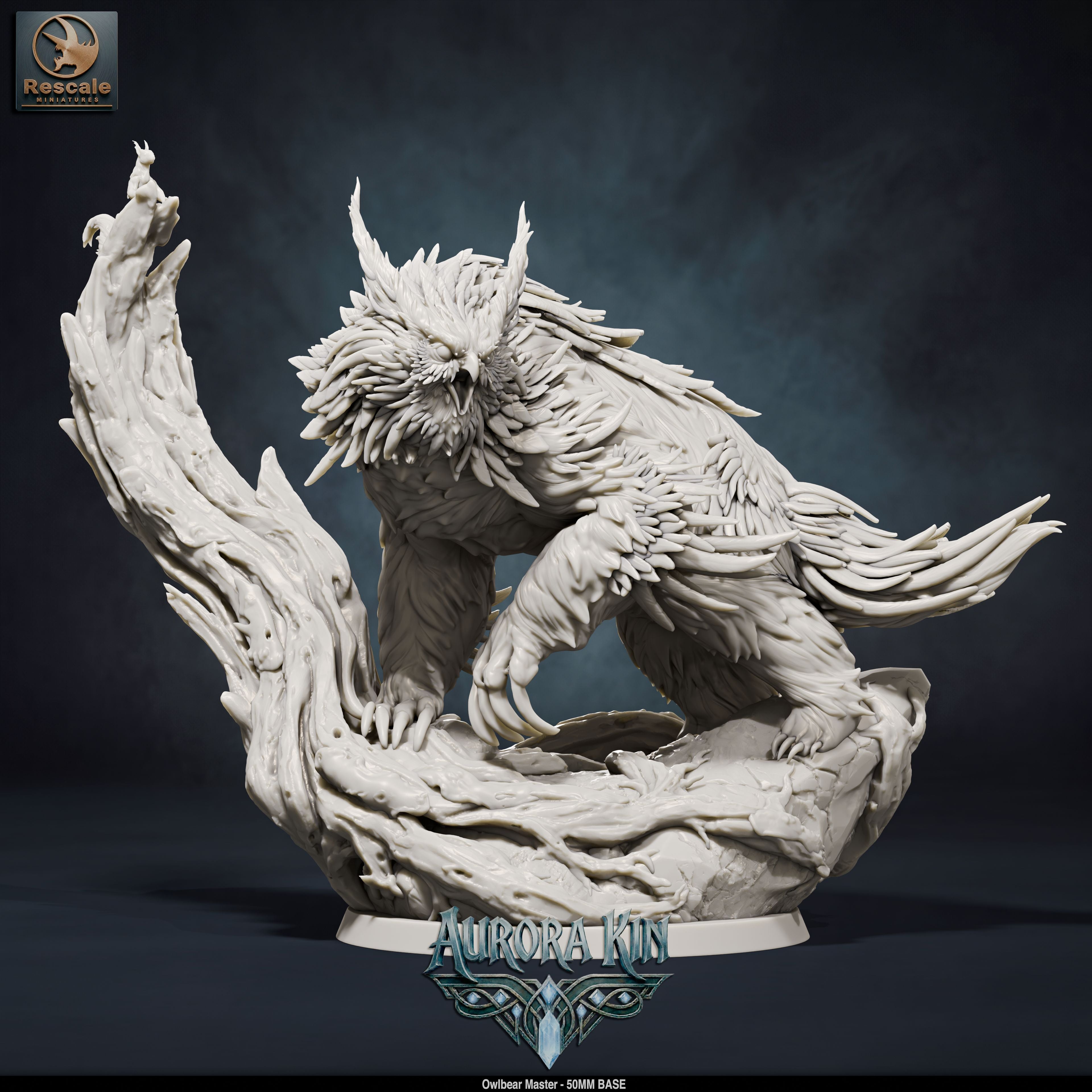 Owlbear Master (Aurora Kin) by Rescale Miniatures