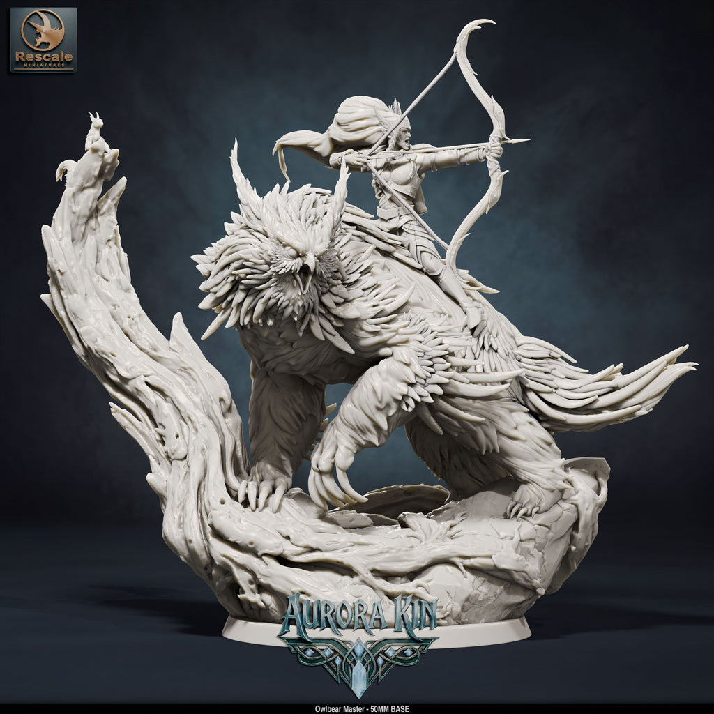 Owlbear Master (Aurora Kin) by Rescale Miniatures