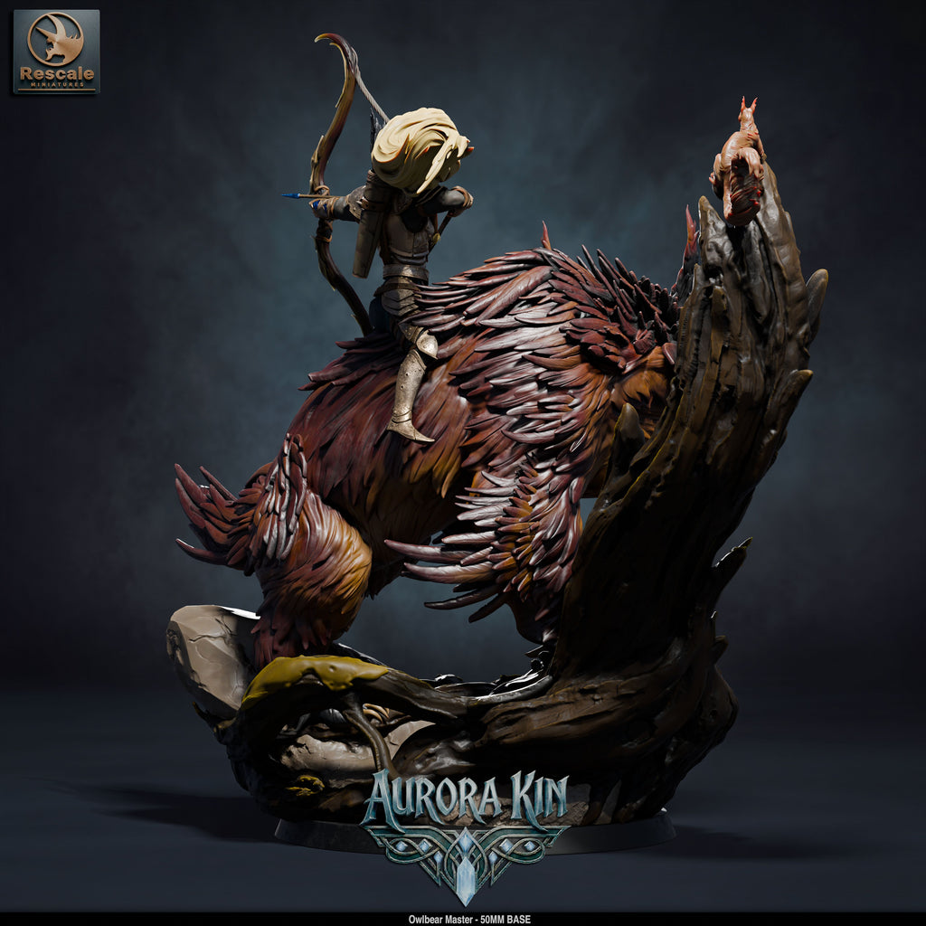 Owlbear Master (Aurora Kin) by Rescale Miniatures