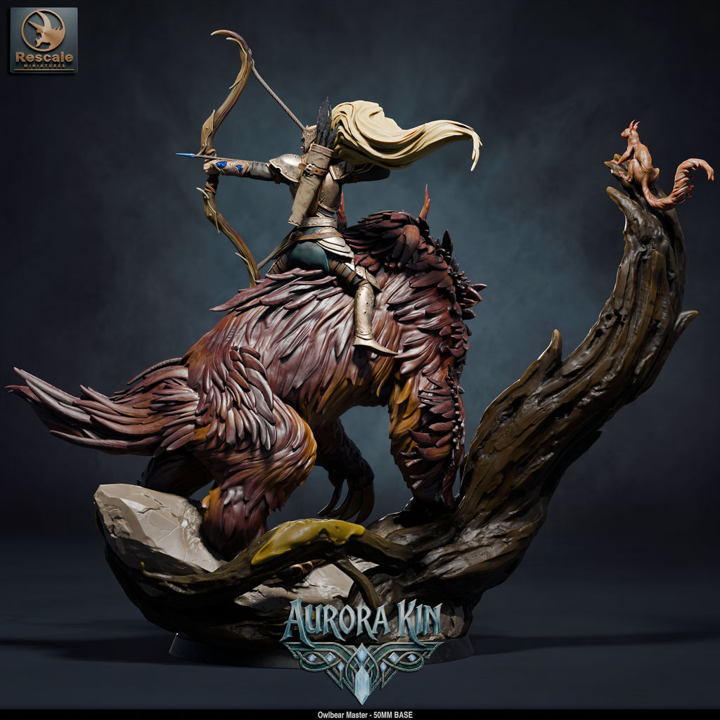 Owlbear Master (Aurora Kin) by Rescale Miniatures