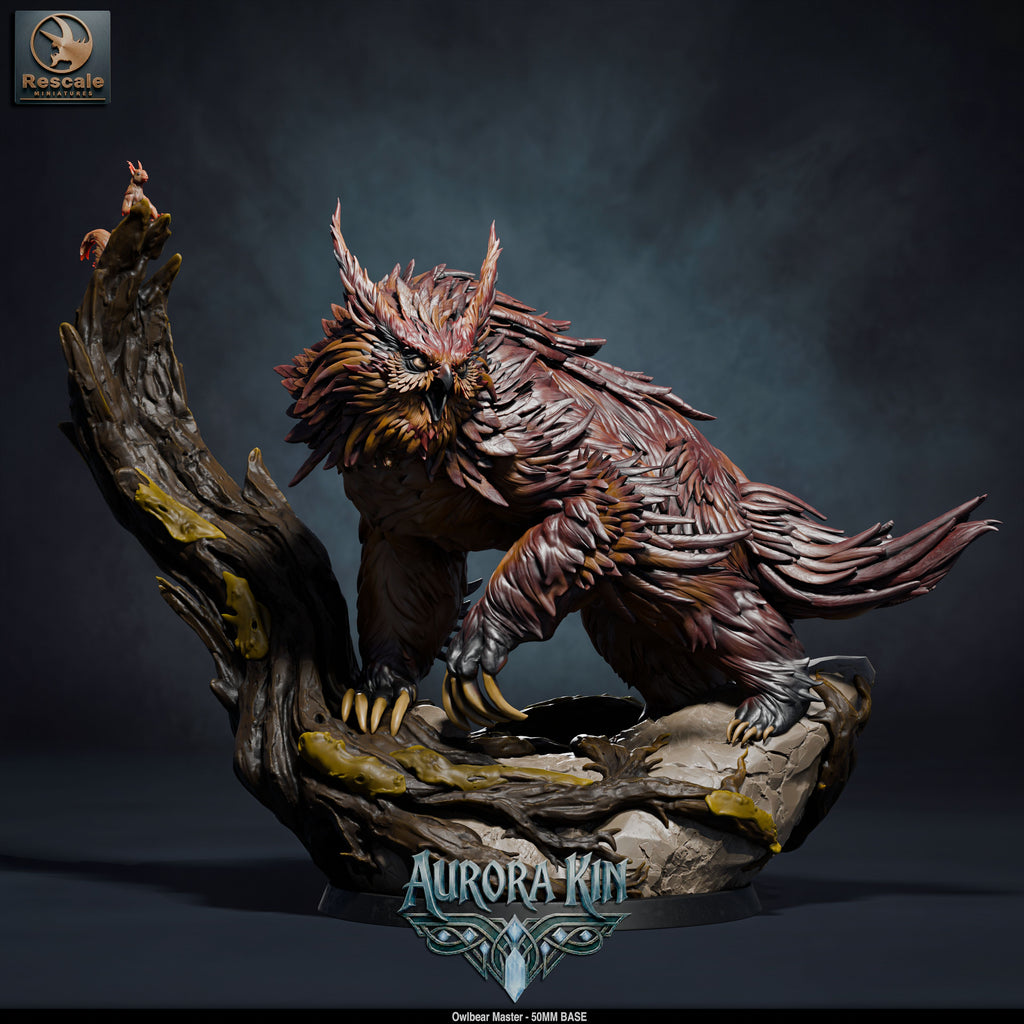 Owlbear Master (Aurora Kin) by Rescale Miniatures
